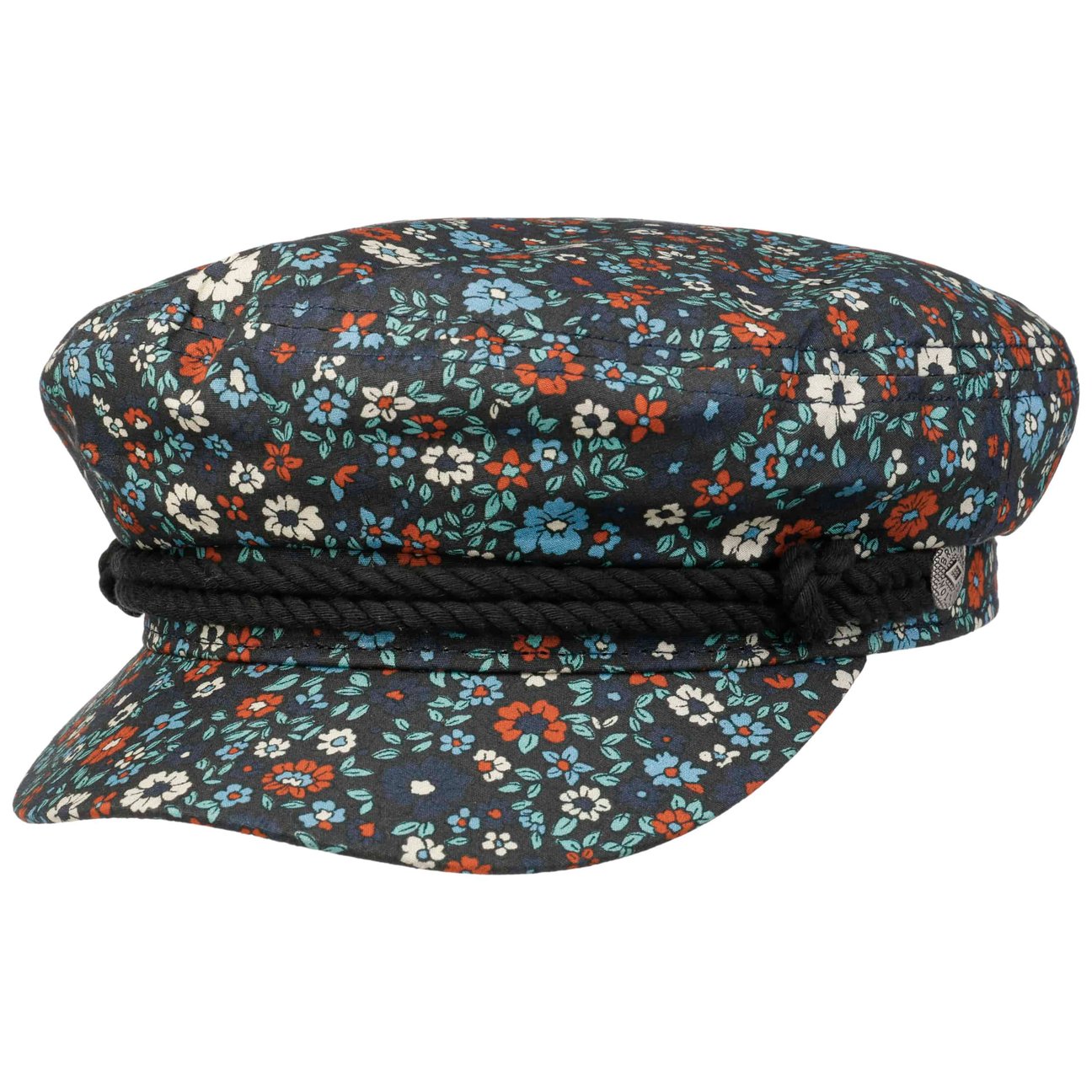 Brixton Women's Blue Fiddler Flowers Fisherman´S Cap By