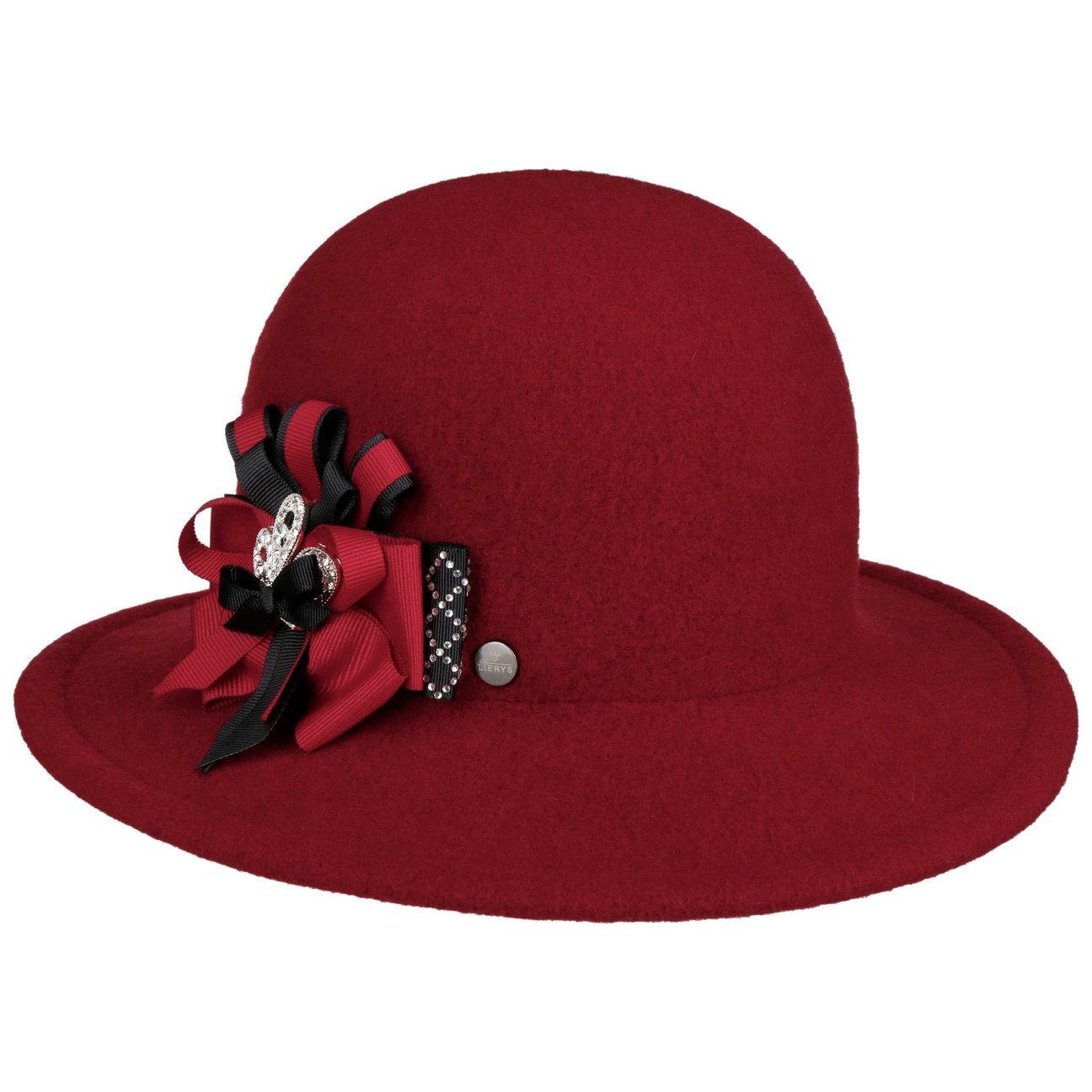 Lierys Women's Bordeaux Bilavea Wool Hat By