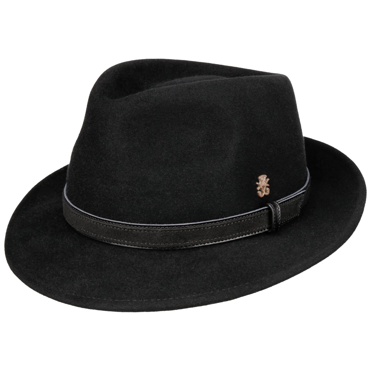 Mayser Women's Black Collins Bogart Fur Felt Hat Zechbauer By