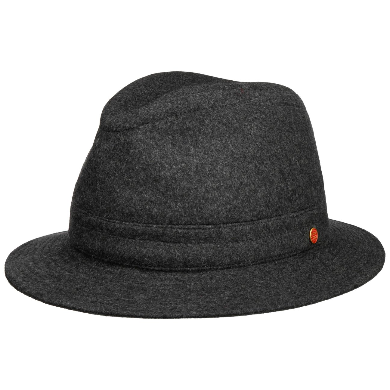 Mayser Women's Anthracite Sheridan Traveller Wool Hat By