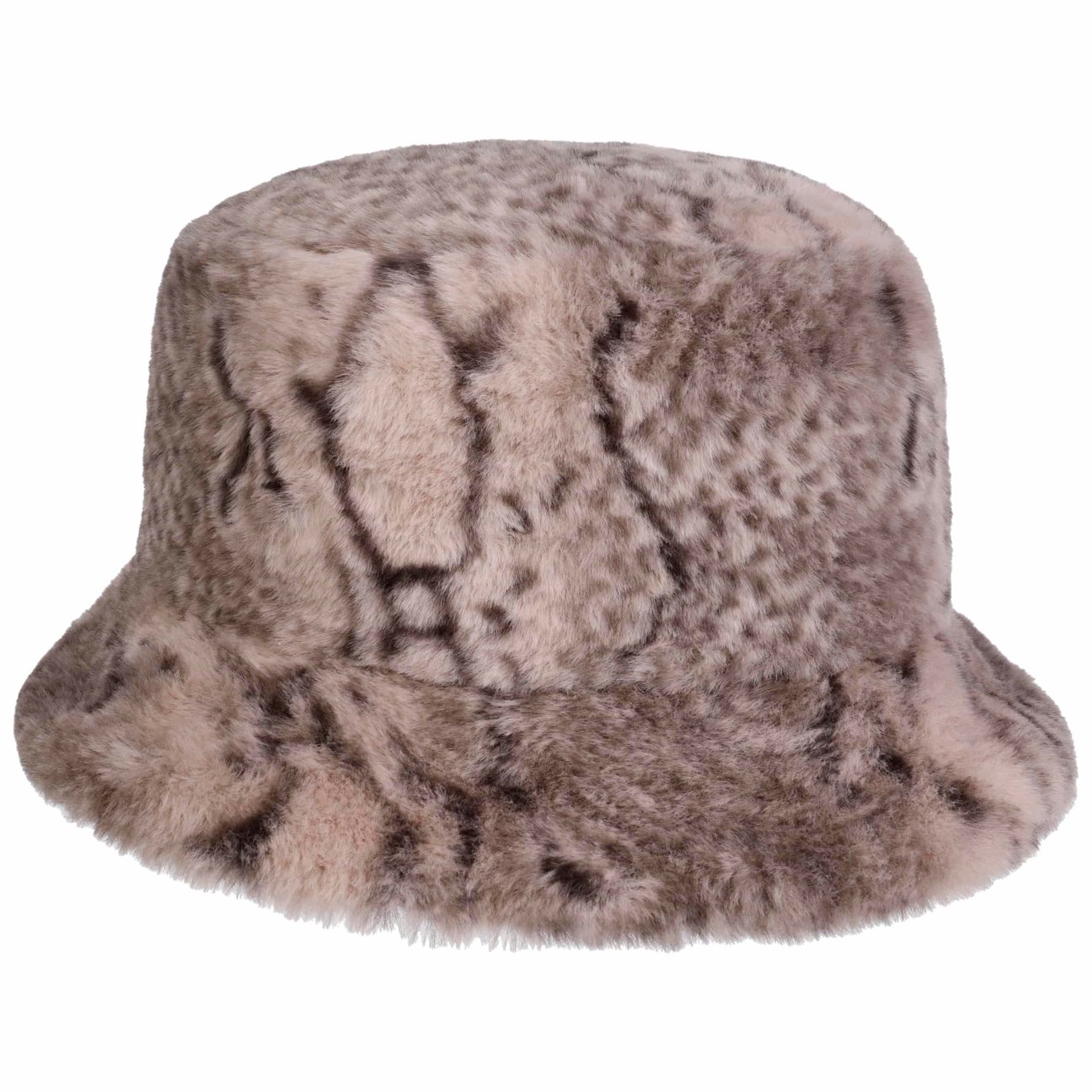 Mayser Women's Rose Ella Rosé Bucket Fake Fur Cloth Hat By