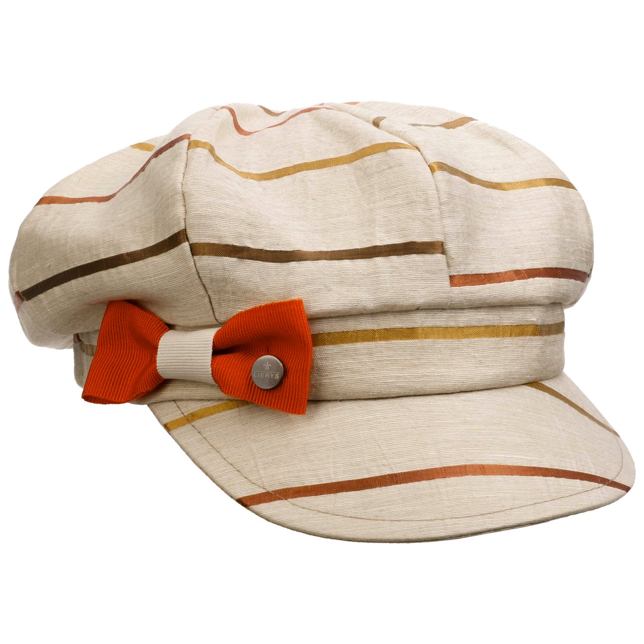 Lierys Girls Beige Montoja Newsboy Cap By