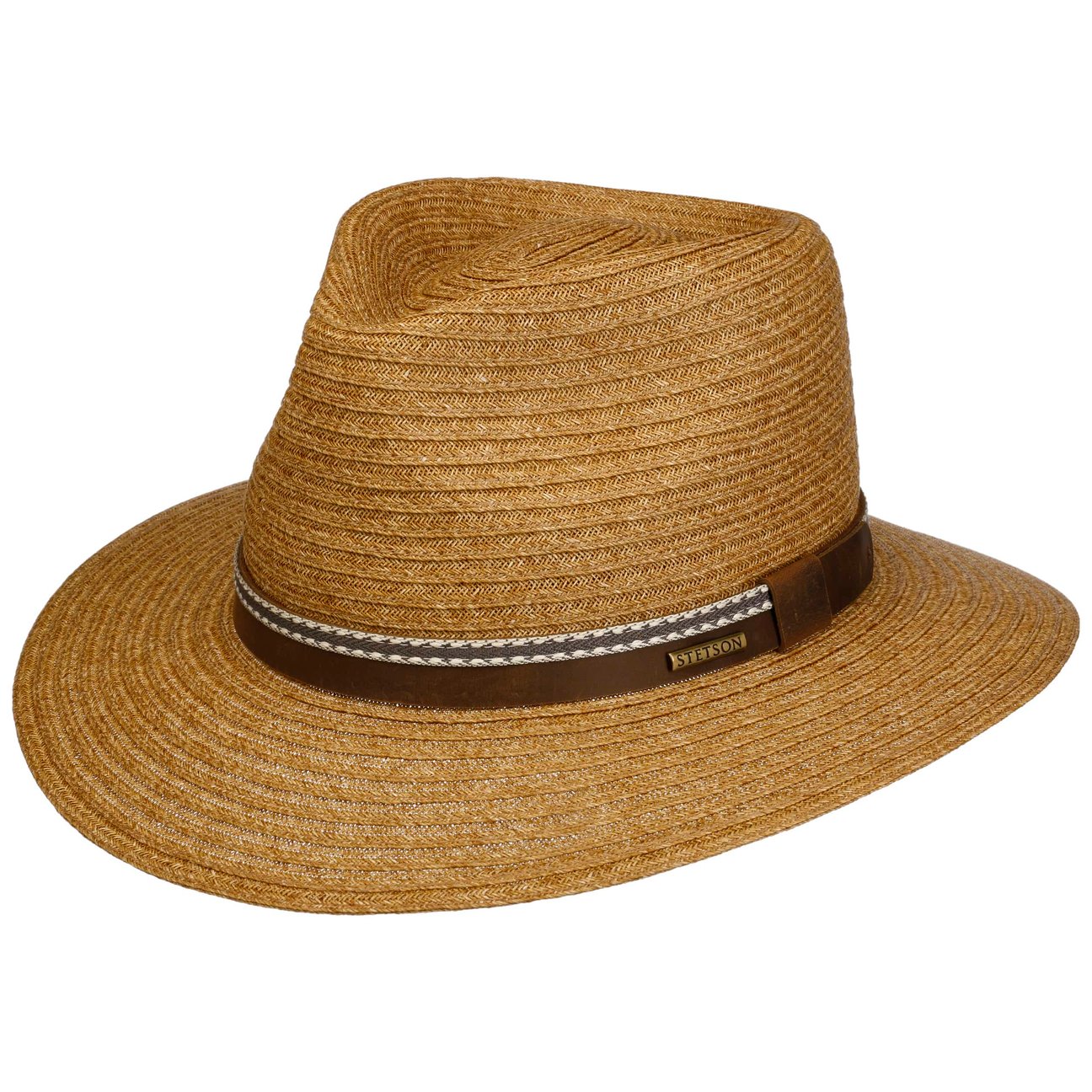 Stetson Women's Brown Mandeco Toyo Straw Hat By