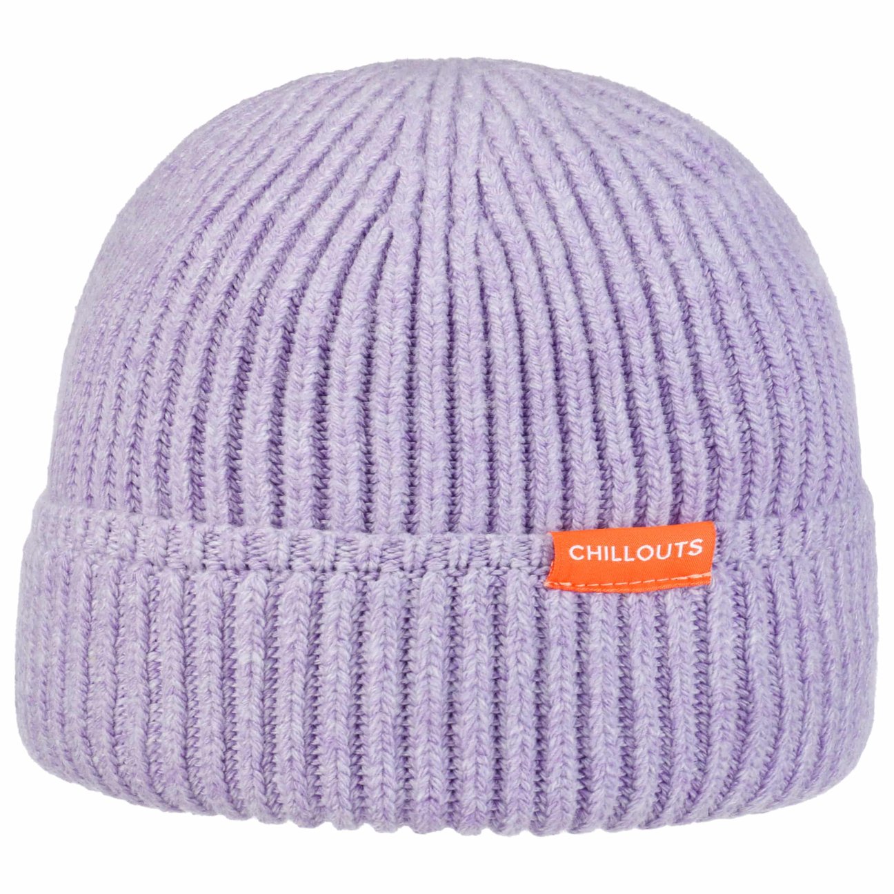 Chillouts Men's Lilac Cotton Meets Wool Beanie With Cuff By
