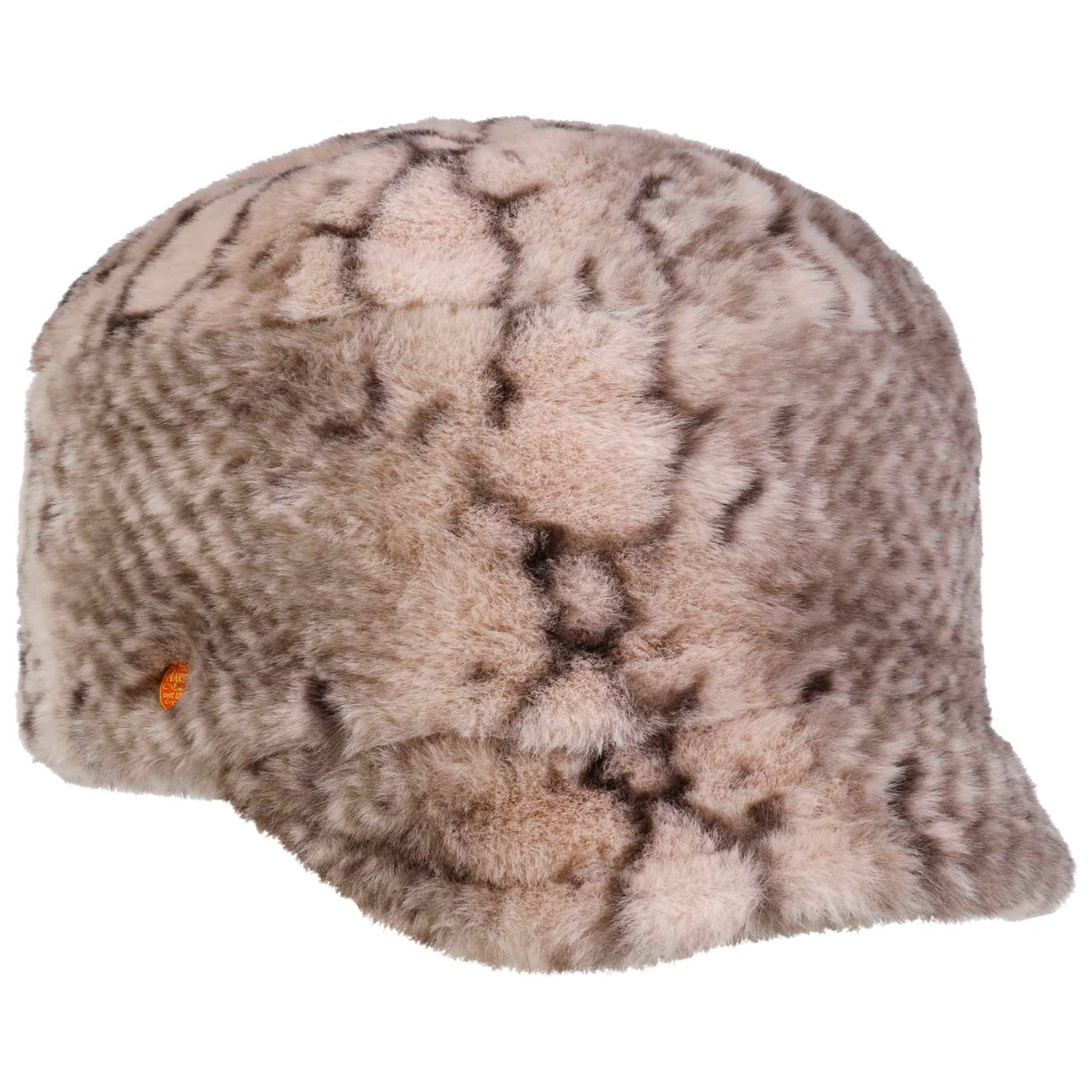 Mayser Girls Rose Fijara Fake Fur Newsboy Cap By