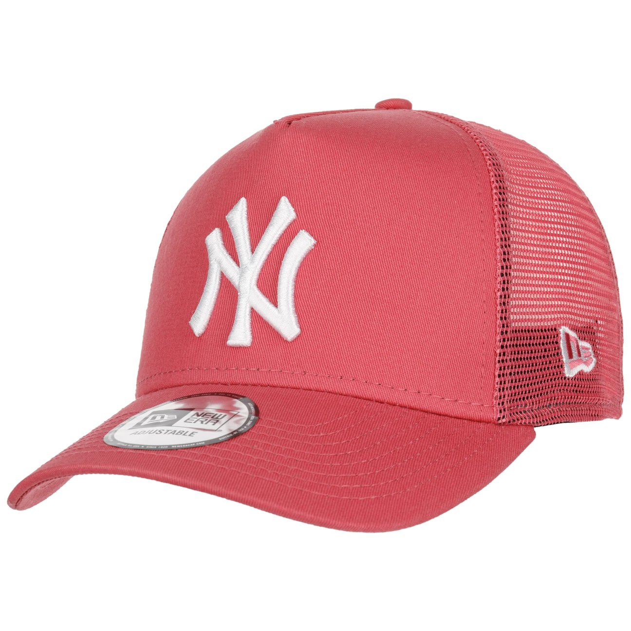 New Era Men's Coral 9Forty Af League Ess Yankees Cap By