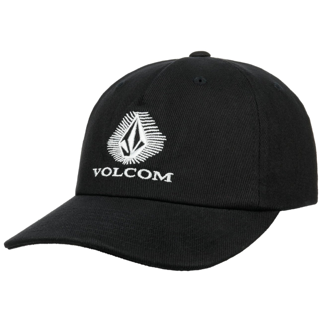 Volcom Women's Black Ray Stone Adj Cap By