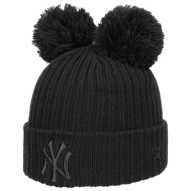 帽子 BoTT New Era OG Logo Cuffed Pom Beanie Double Pom Yankees Beanie Hat by New Era - £32.95