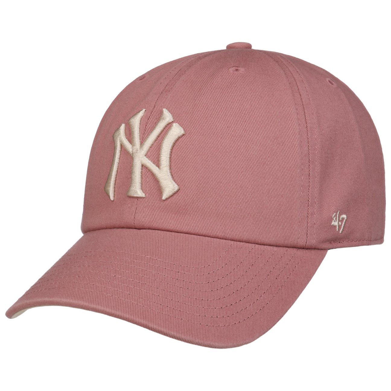 47 Brand Men's Rose Yankees Ballpark Clean Up Cap By