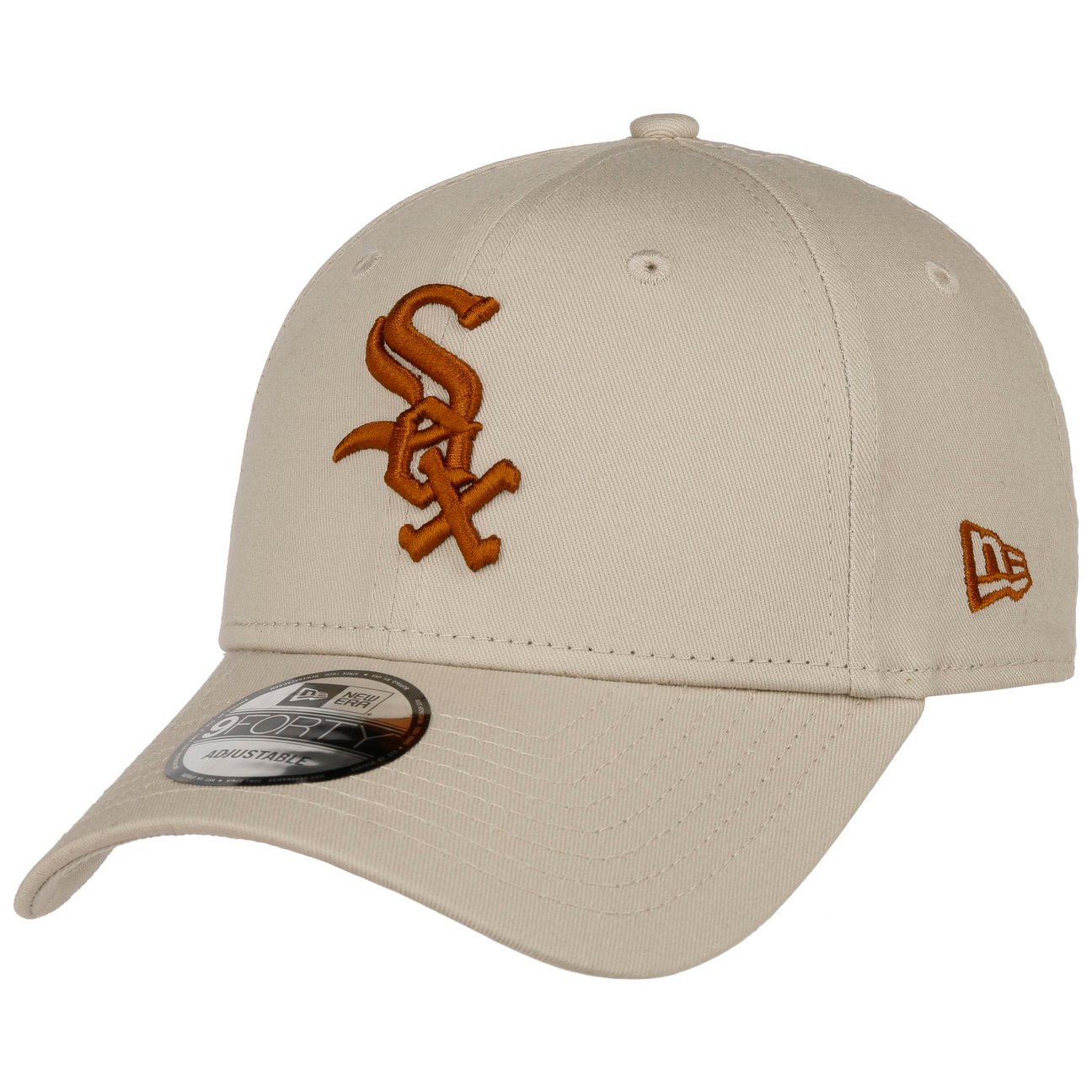 New Era Men's Cream White 9Forty Twotone White Sox Cap By