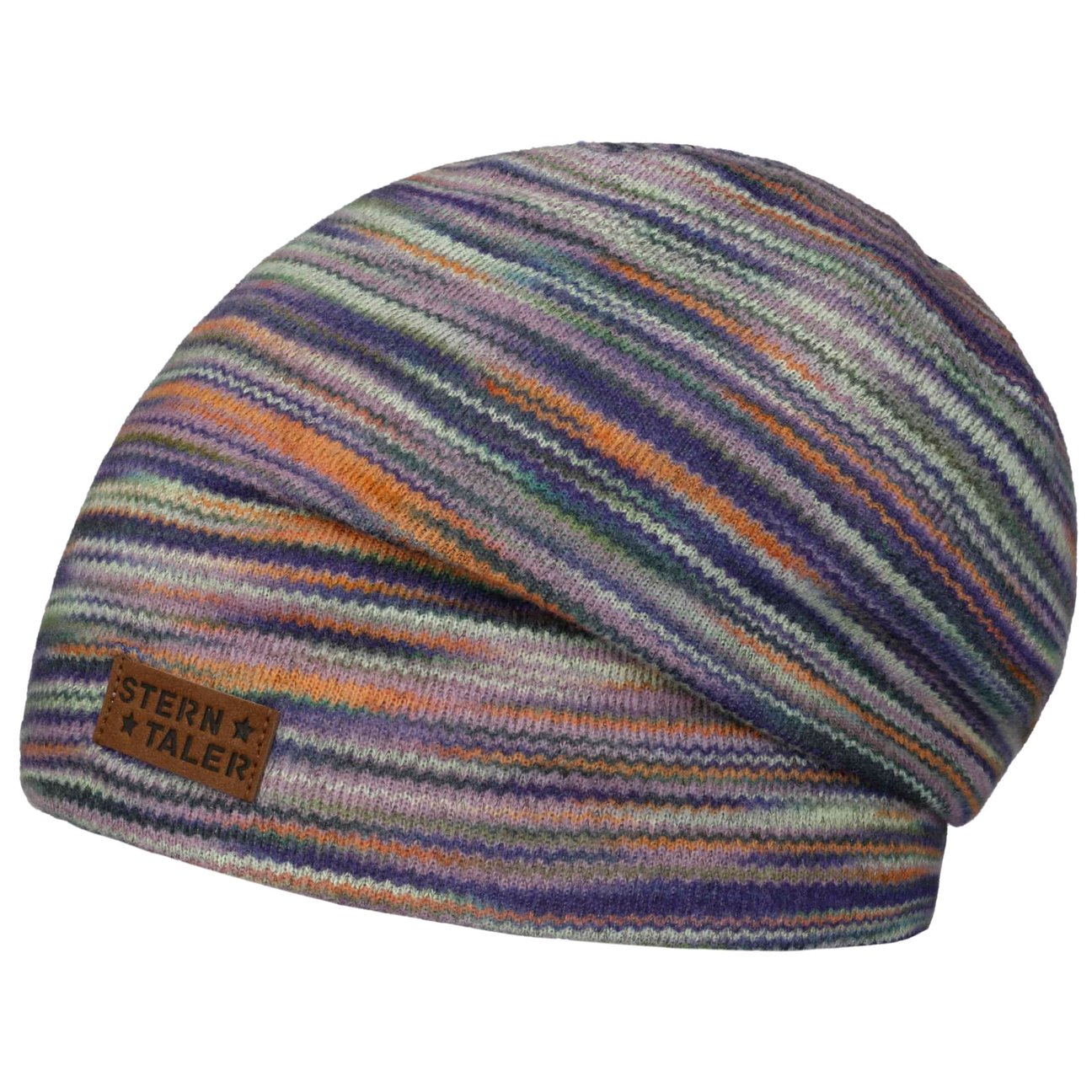Sterntaler Purple Multicolour Slouch Kids Beanie By