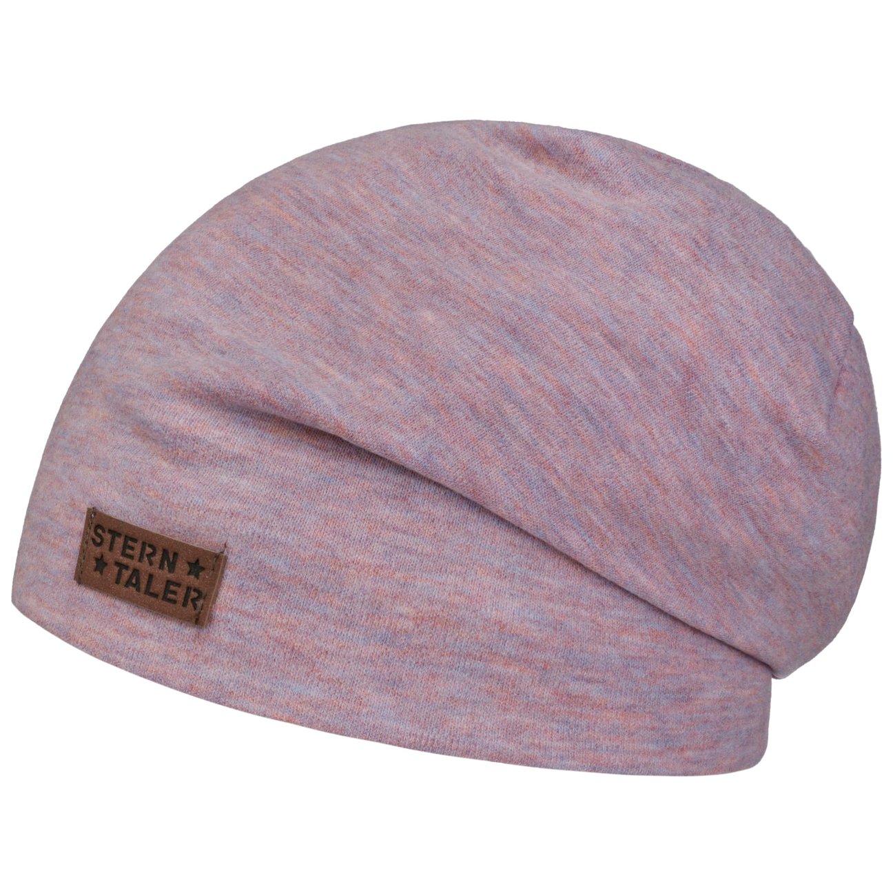 Sterntaler Rose Uni Melange Slouch Kids Beanie By