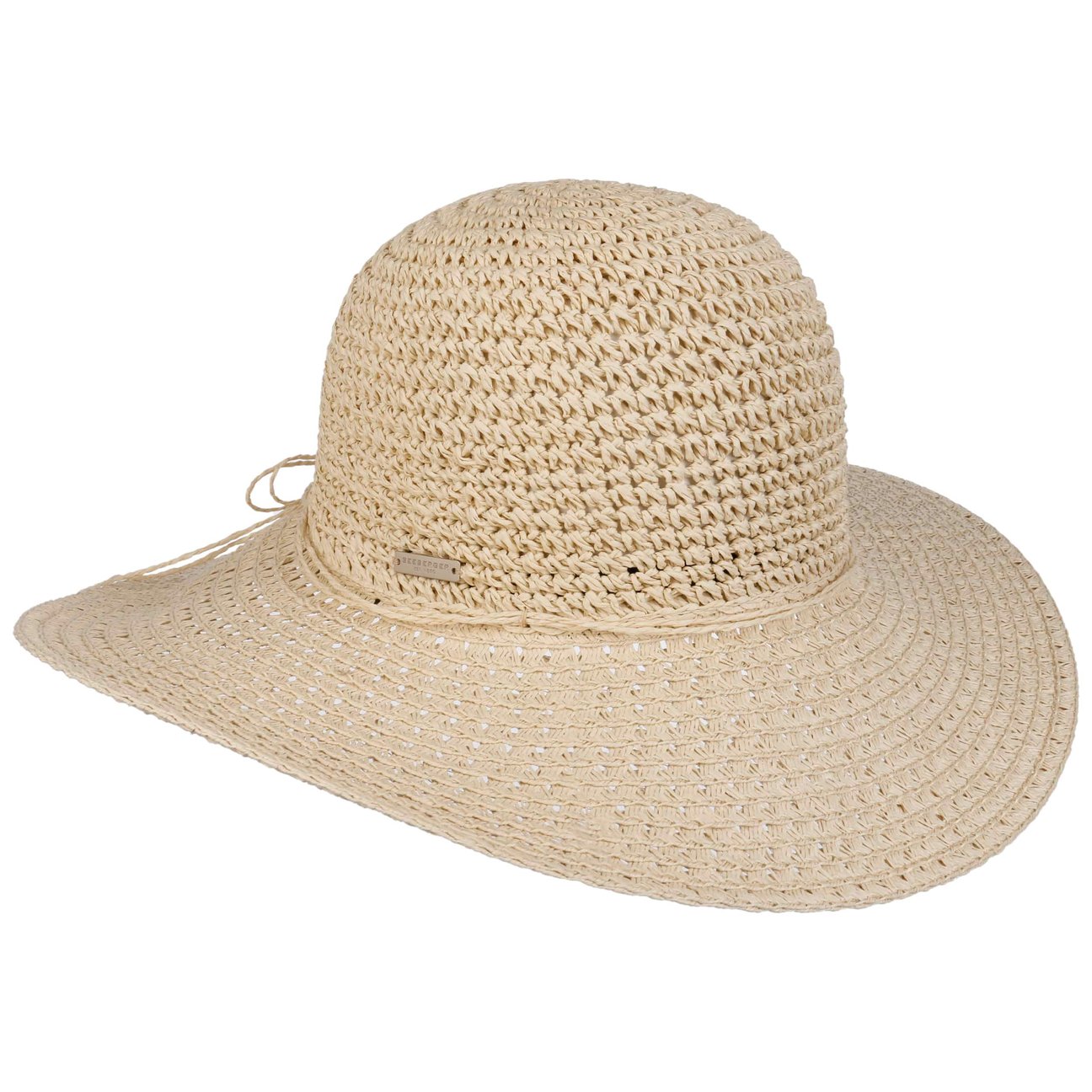 Seeberger Women's Oatmeal Levina Straw Hat By