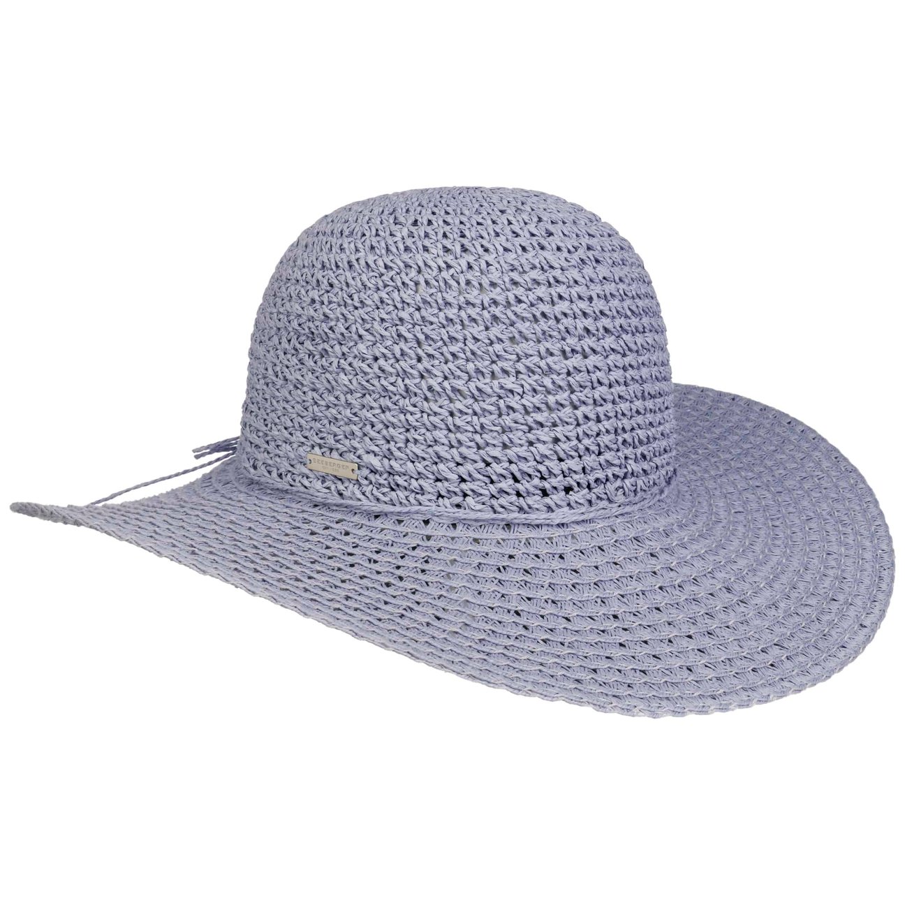 Seeberger Women's Purple Levina Straw Hat By