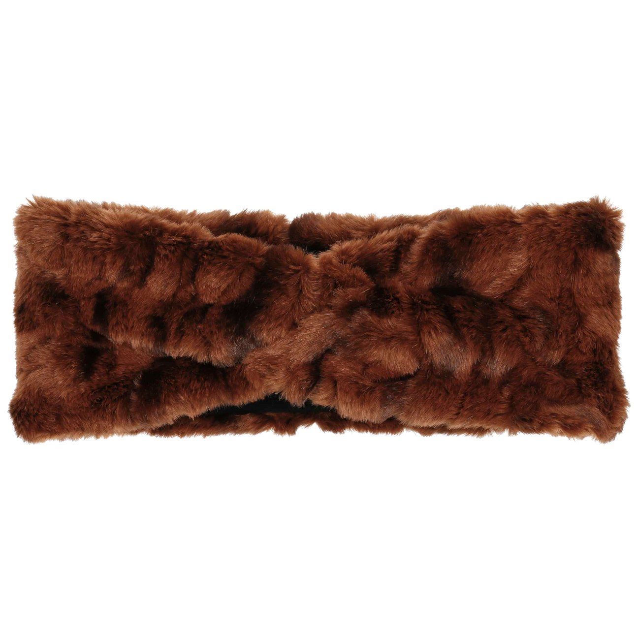 Gebeana Women's Brown Fake Fur Headband By