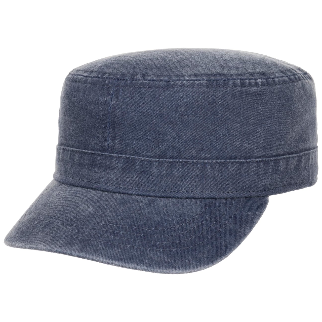 Lipodo Women's Navy Washed Cotton Army Cap By