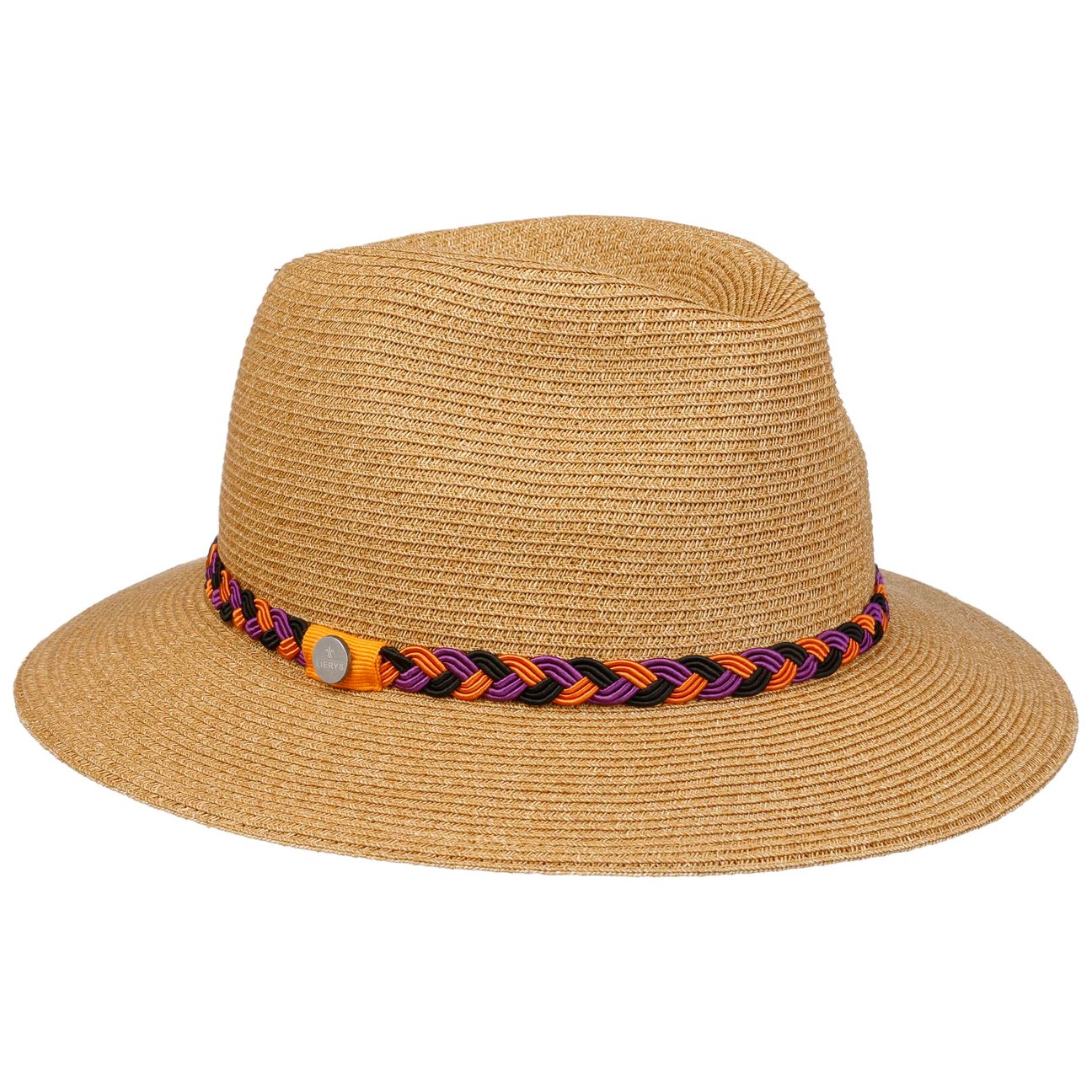 Lierys Women's Dark Beige Mevala Traveller Straw Hat By