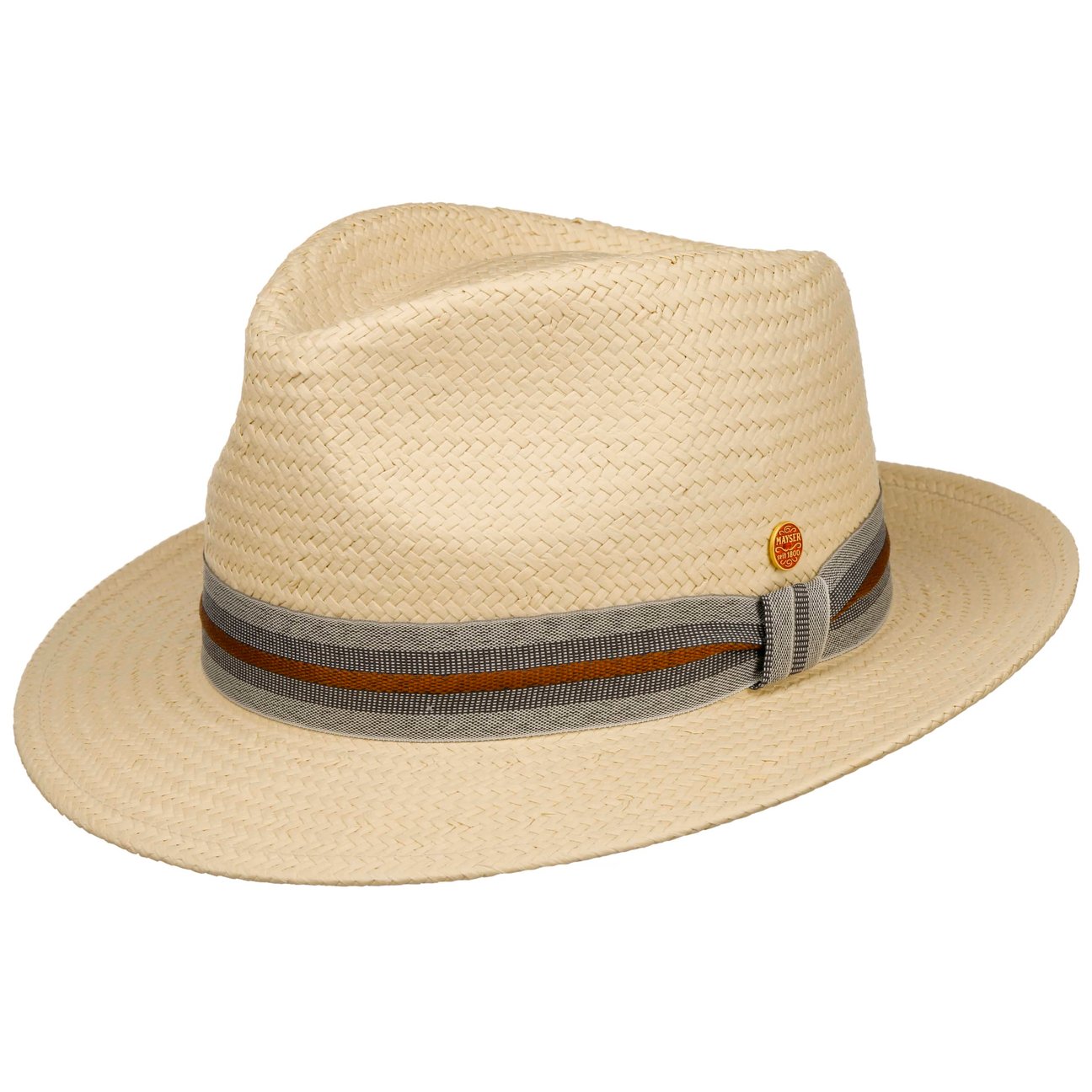 Mayser Women's Nature Maleo Trilby Straw Hat By