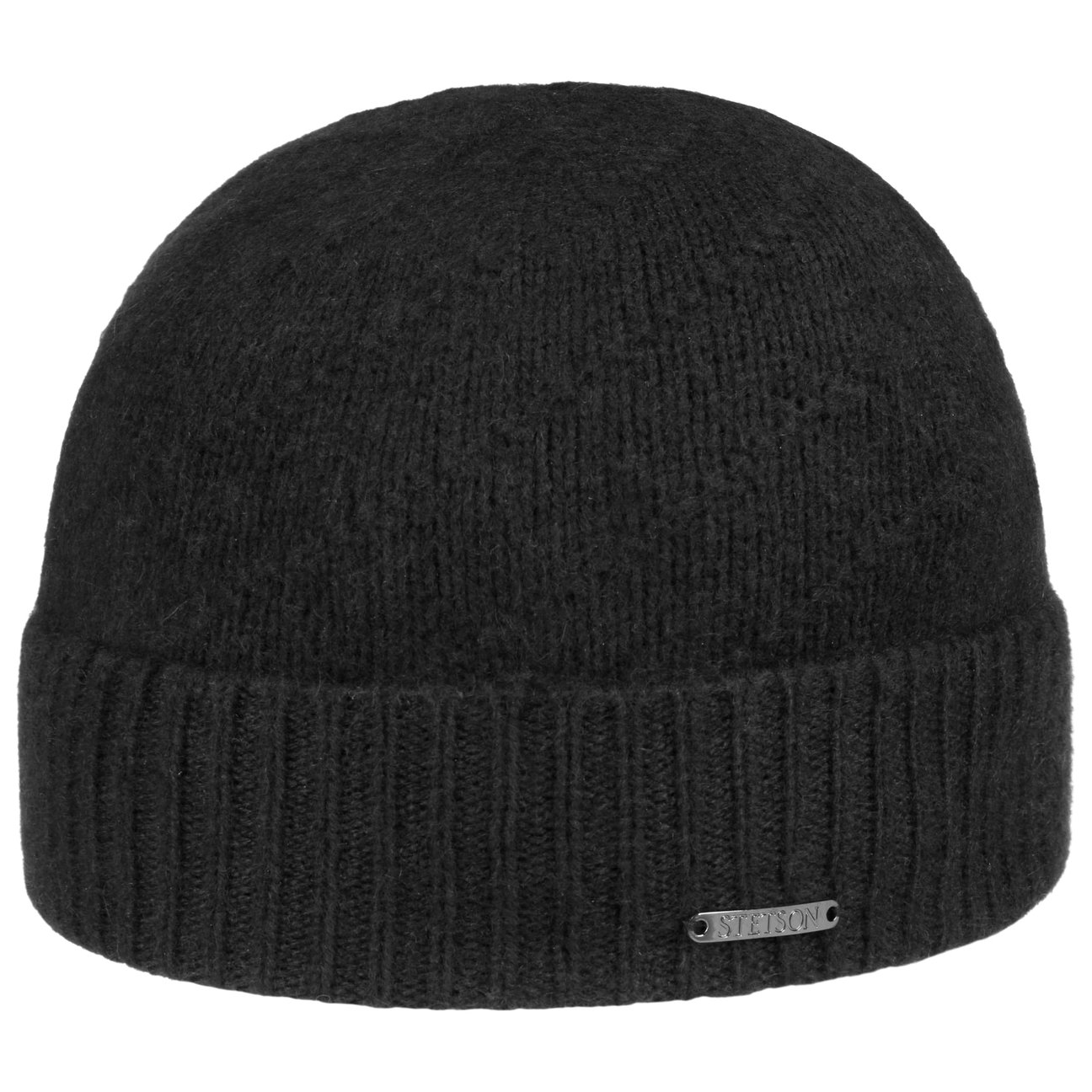 Stetson Women's Black Mayville Cashmere Beanie Hat By
