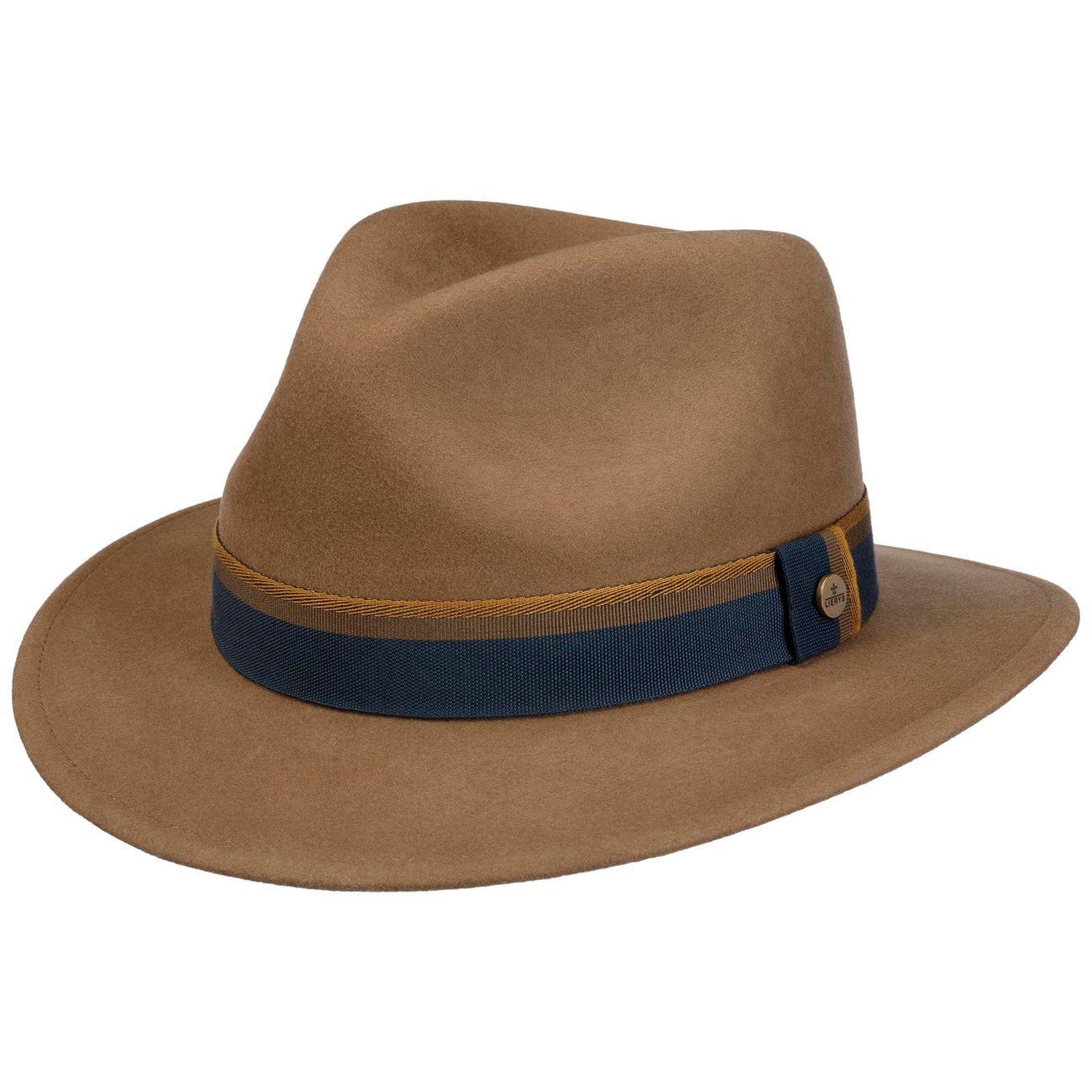 Lierys Camel Dilworth Traveller Wool Hat By