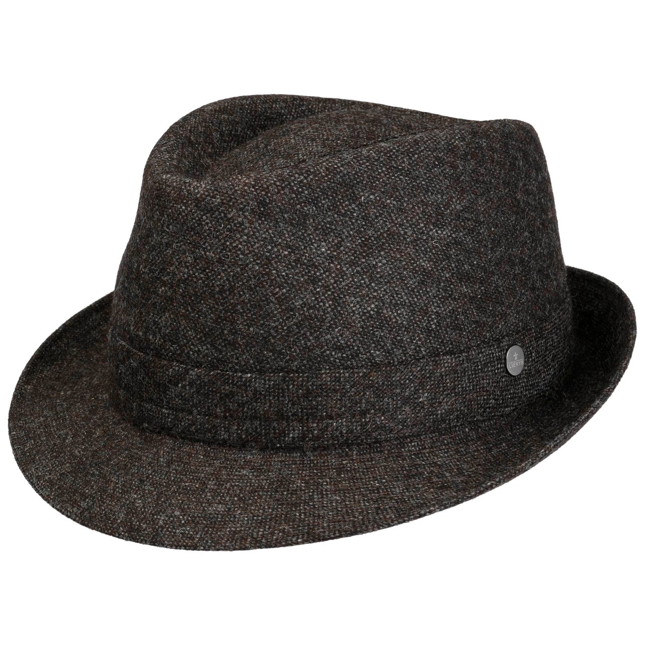 Lierys Women's Anthracite Richardson Trilby Wool Hat By