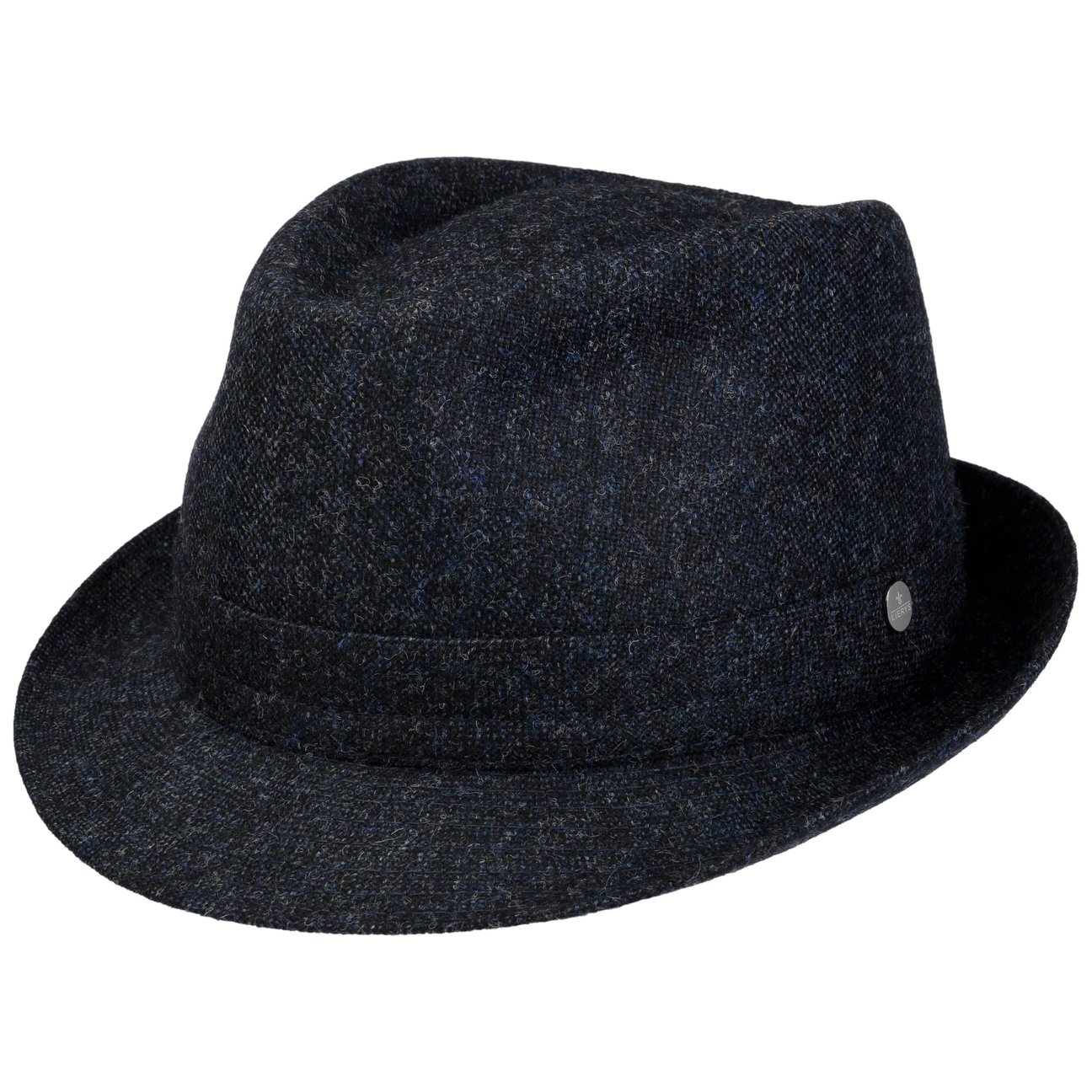 Lierys Women's Navy Richardson Trilby Wool Hat By