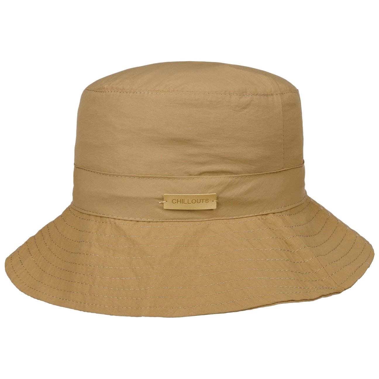 Chillouts Men's Beige Safi Bucket Hat With Uv Protection By
