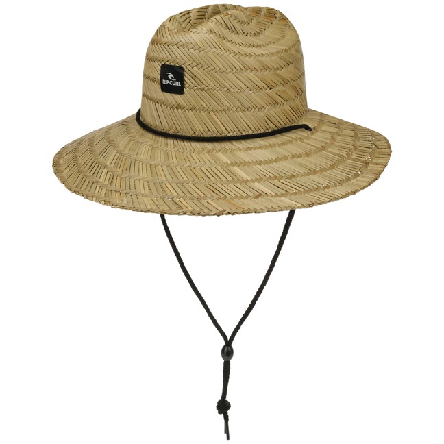 RIP CURL Driven Mens Lifeguard Straw Hat - NATURAL