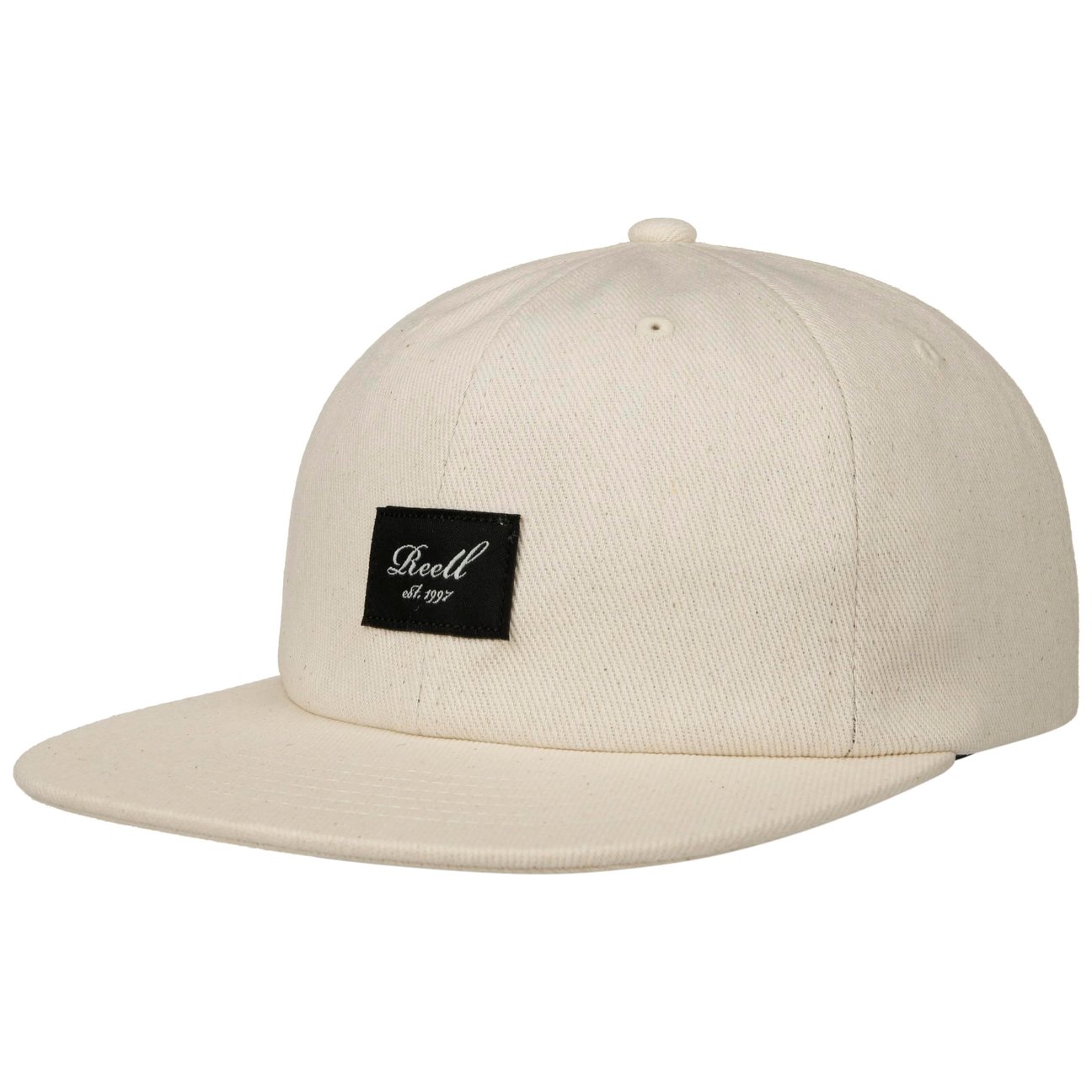 Reell Cream White Uni Snapback Cap By