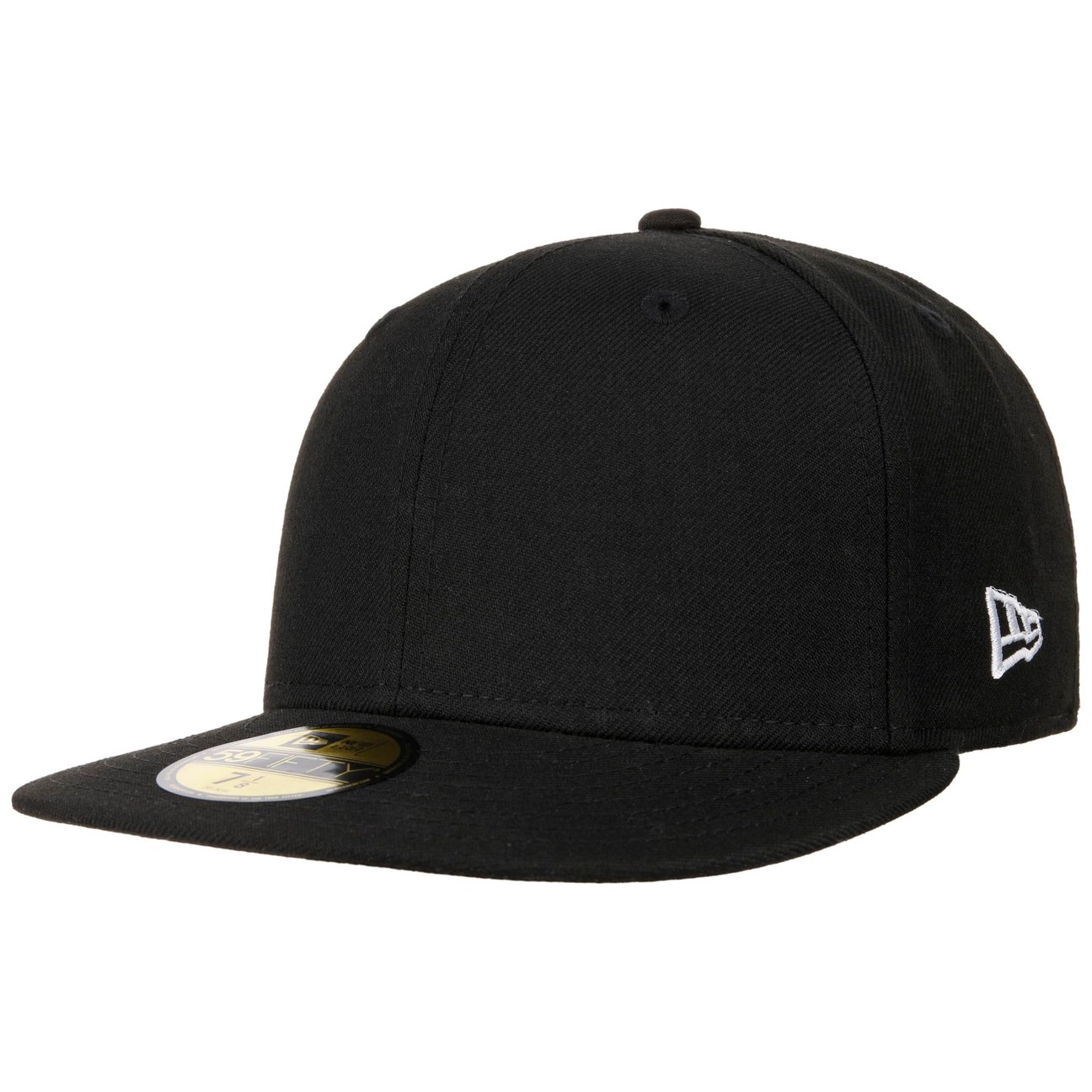 New Era Men's Black 59Fifty Blank Cap By