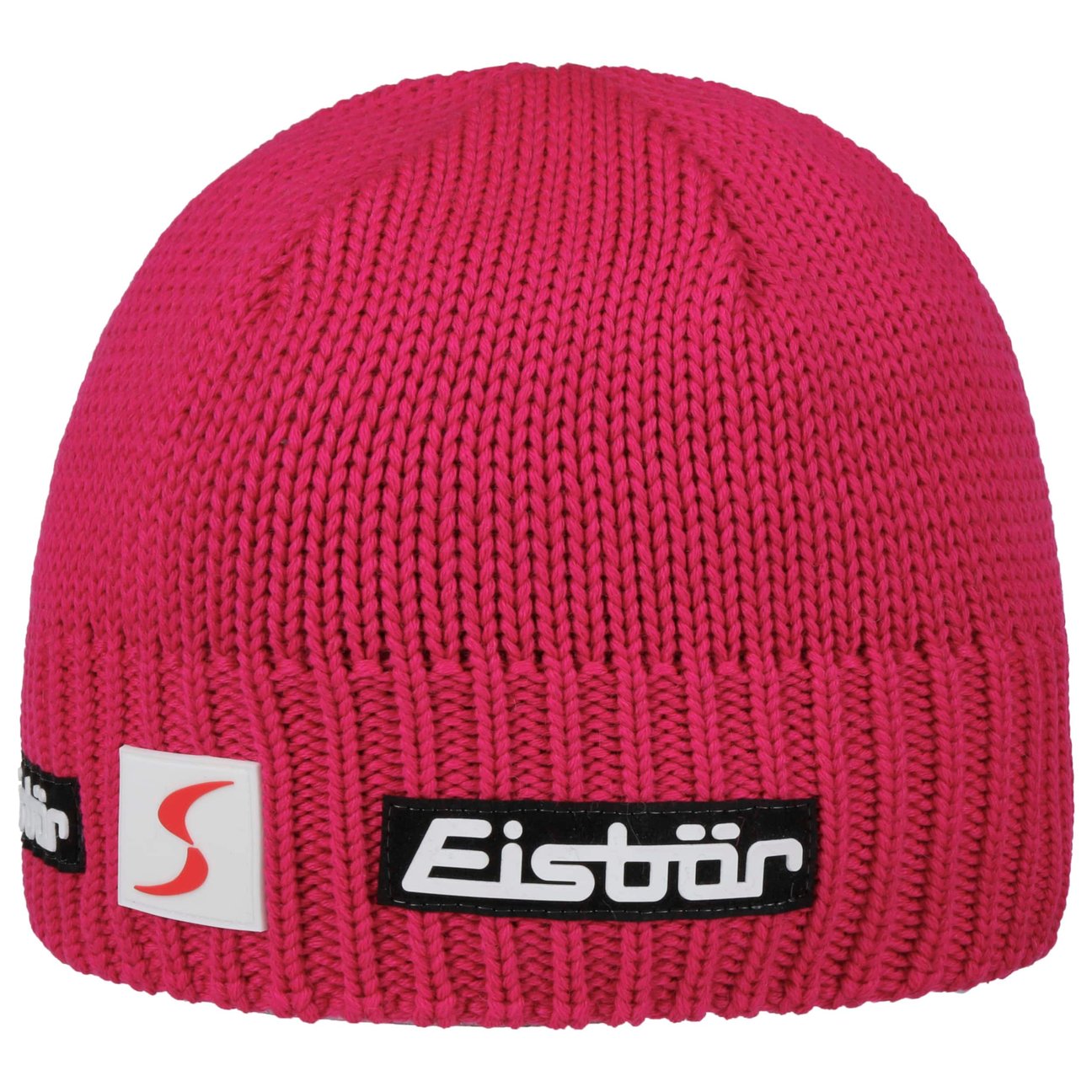 Eisbär Men's Pink Trop Skipool Knit Beanie Hat By