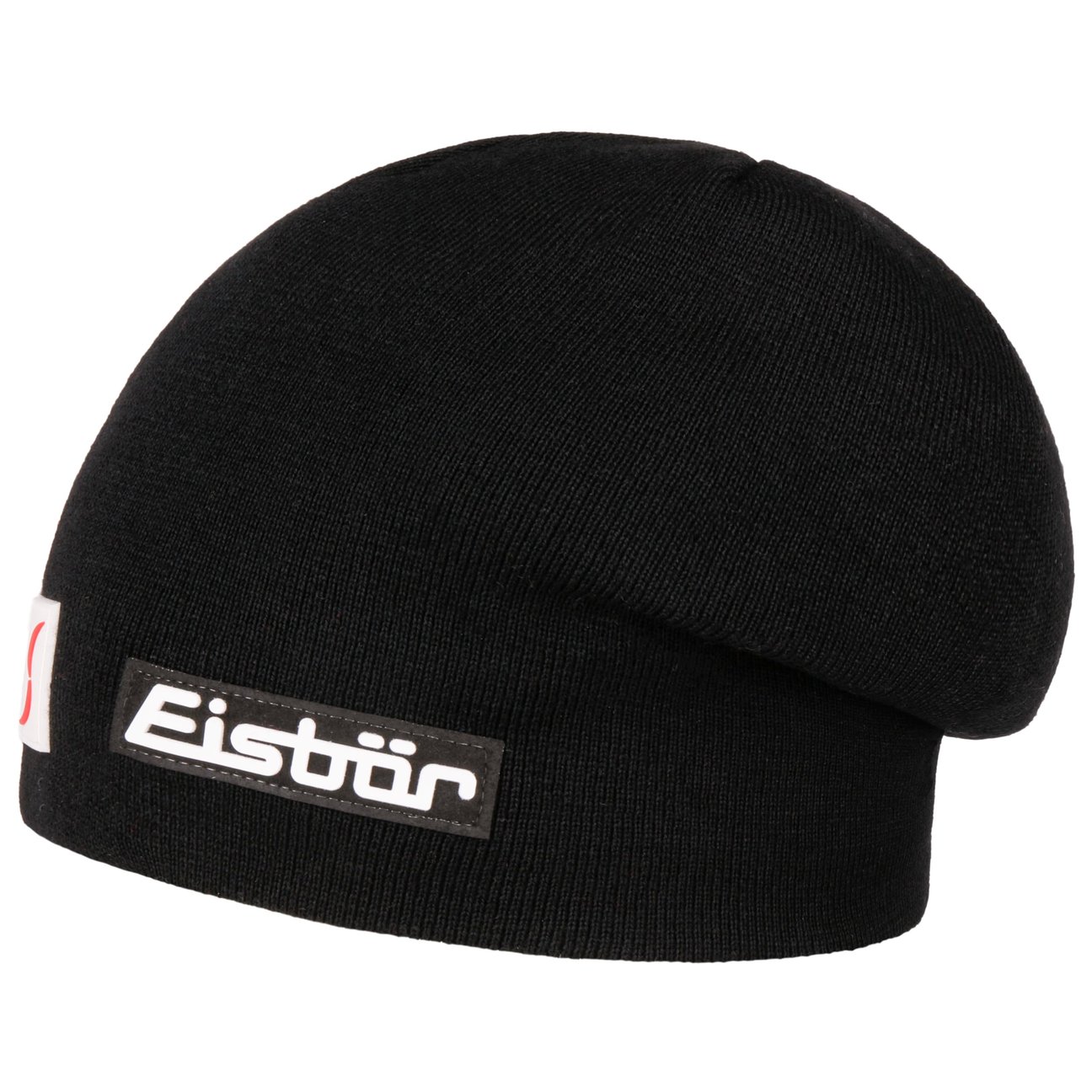 Eisbär Men's Black Kiwano Rl Skipool Beanie Hat By