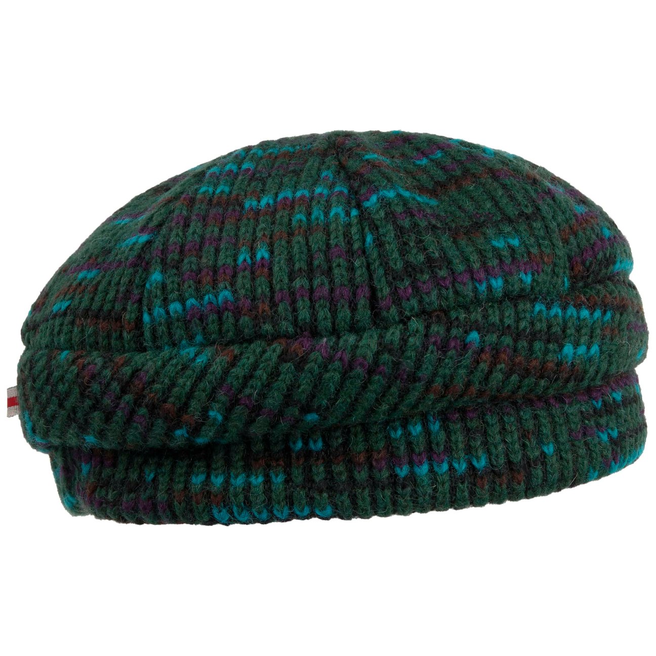 Bedacht Women's Dark Green Pialou Knit Beret By
