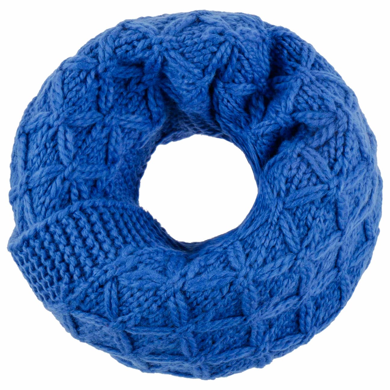 Seeberger Women's Royal-Blue Annelie Loop Knit Scarf By
