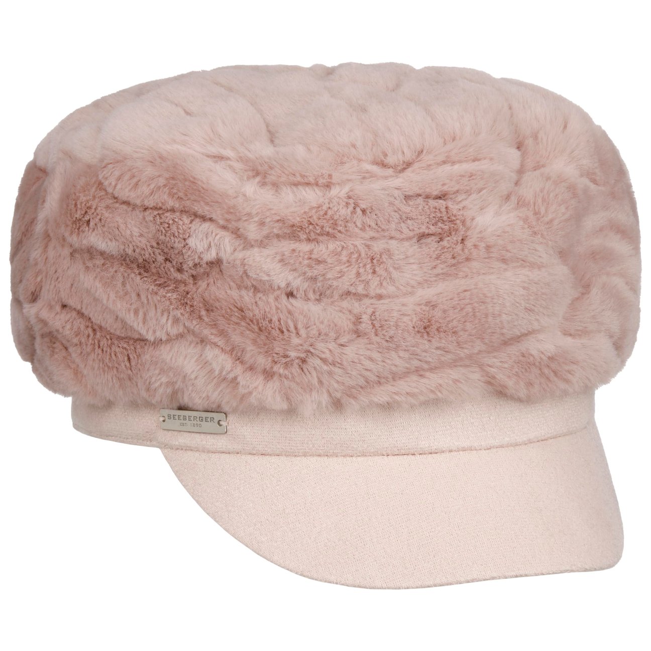 Seeberger Women's Rose Faux Fur Fisherman´S Cap By