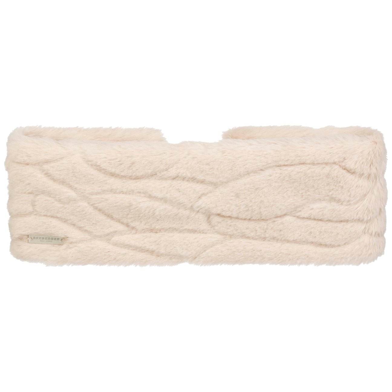 Seeberger Women's Beige Faux Fur Headband By