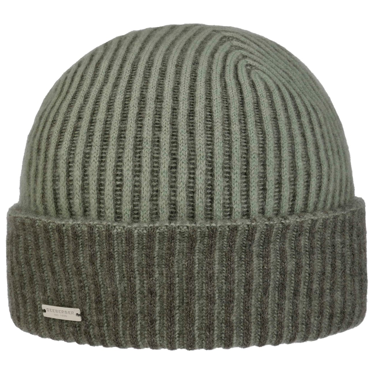 Seeberger Women's Green Levia Cashmere Beanie Hat By