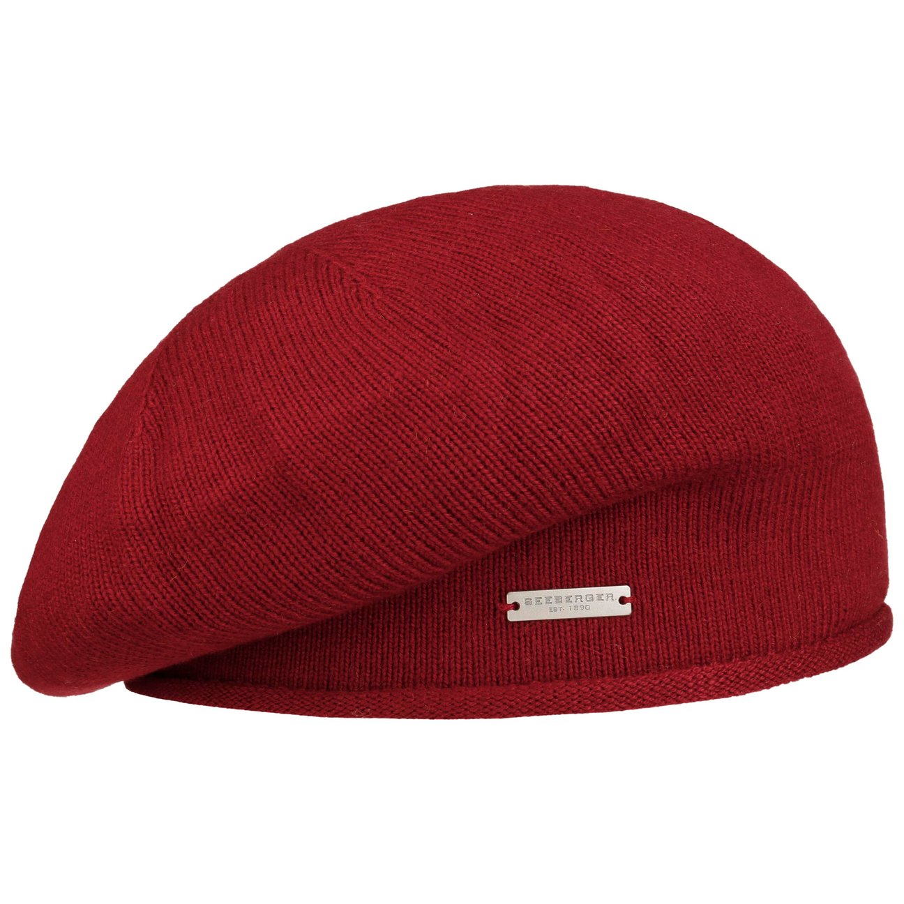 Seeberger Women's Bordeaux Classic Uni Knit Beret By