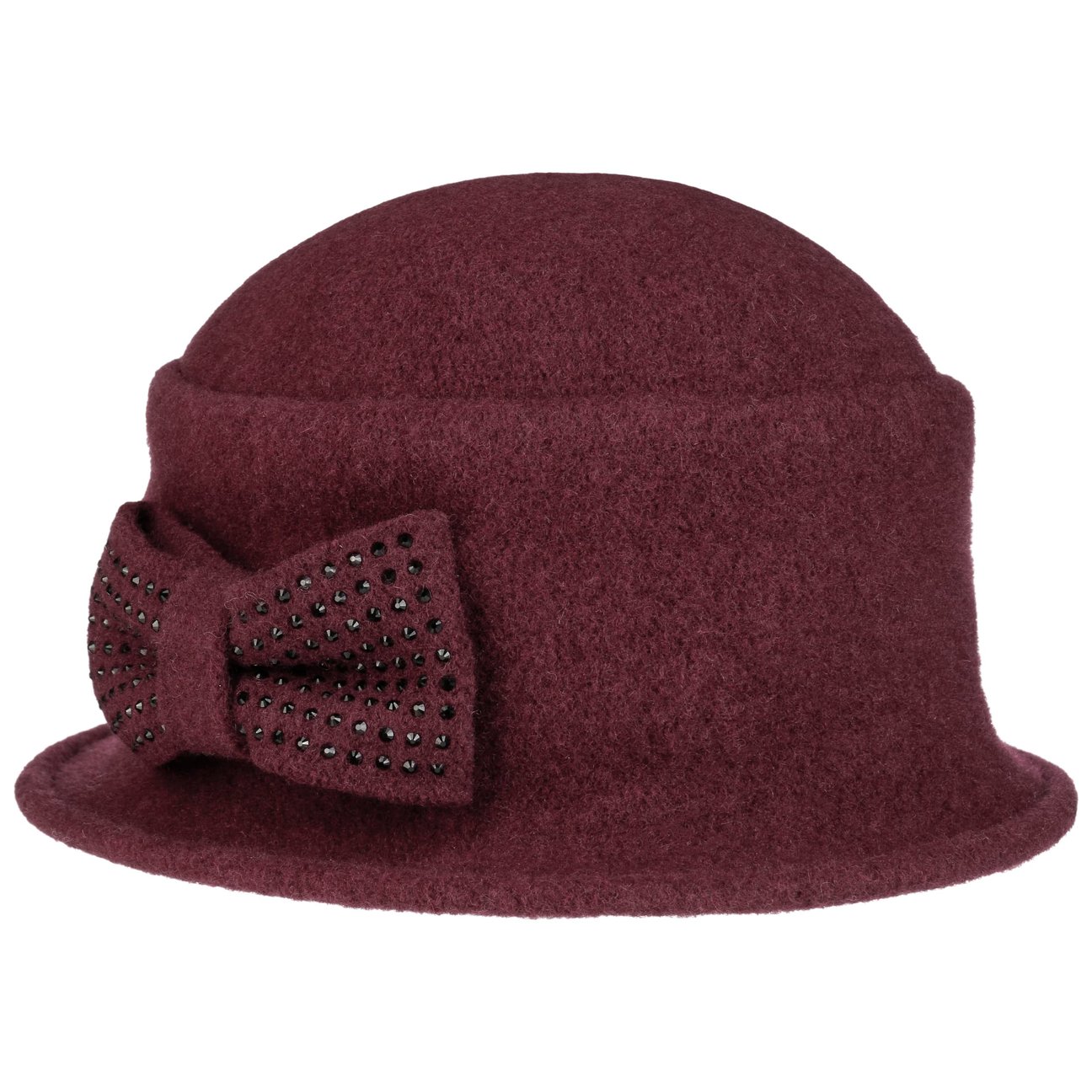Seeberger Women's Bordeaux Manja Milled Wool Hat By