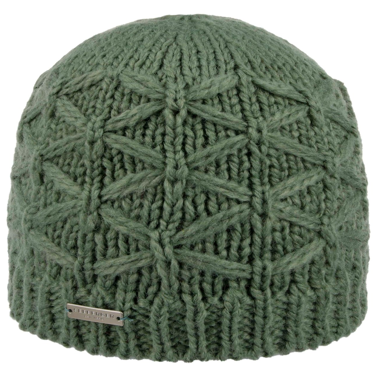 Seeberger Women's Green Annelie Knit Beanie By