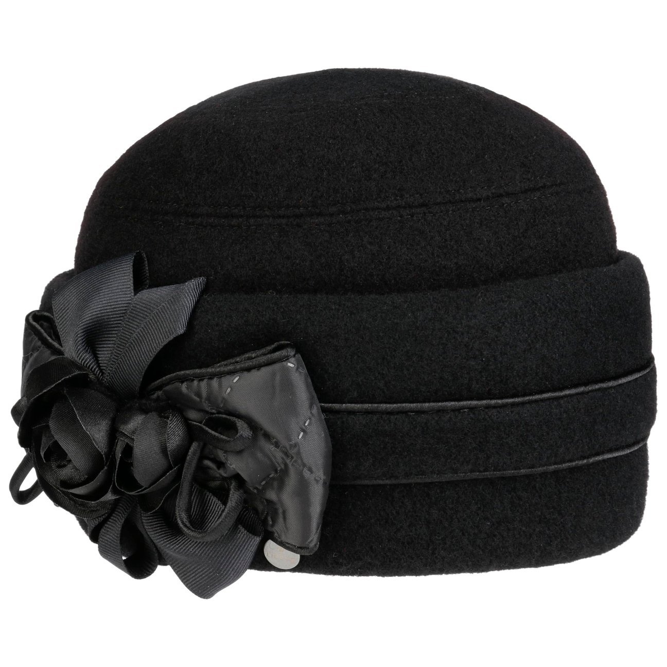 Lierys Women's Black Feriana Wool Beanie By
