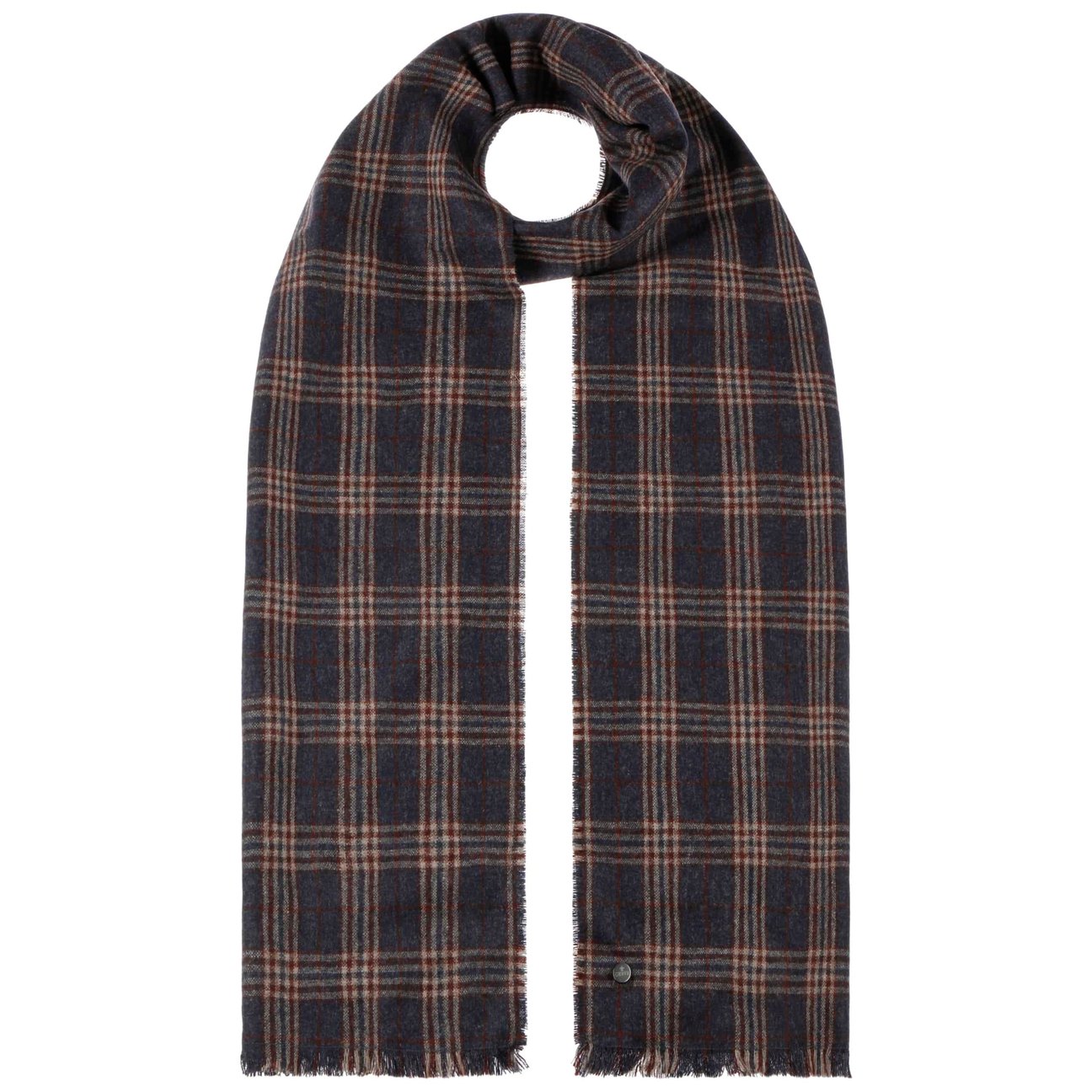 Lierys Women's Navy Dancosta Wool Scarf By