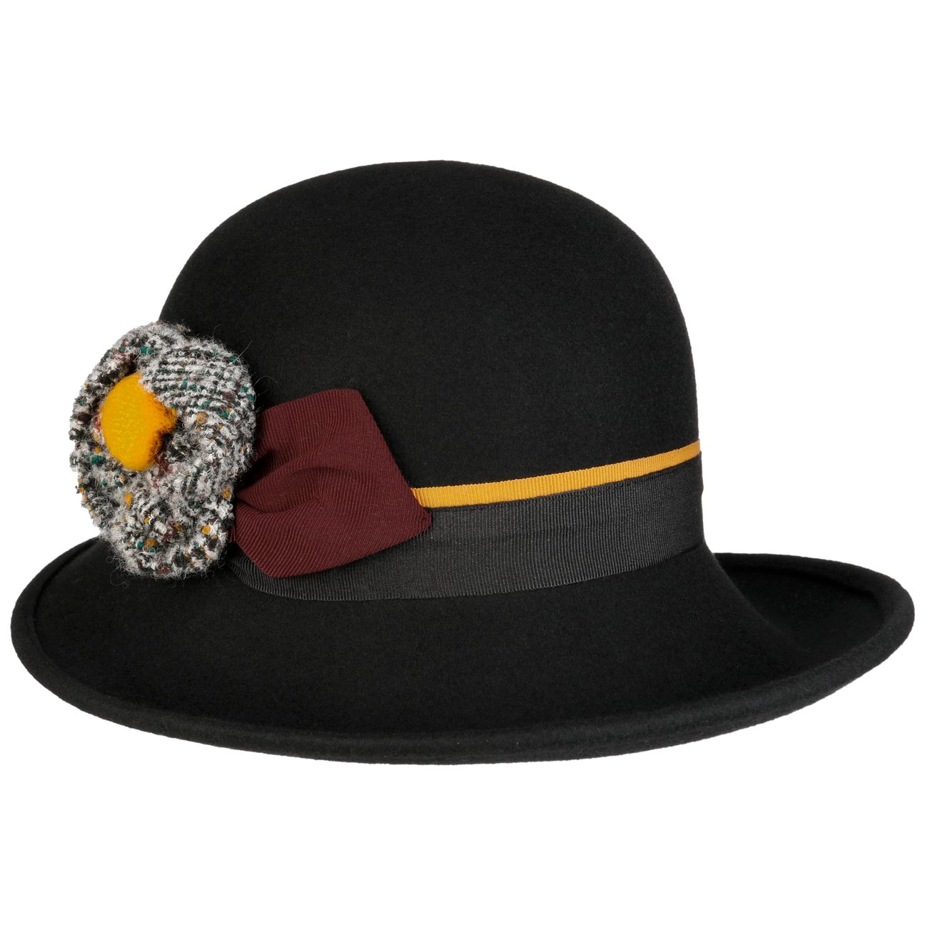 Lierys Women's Black Anyea Wool Hat By