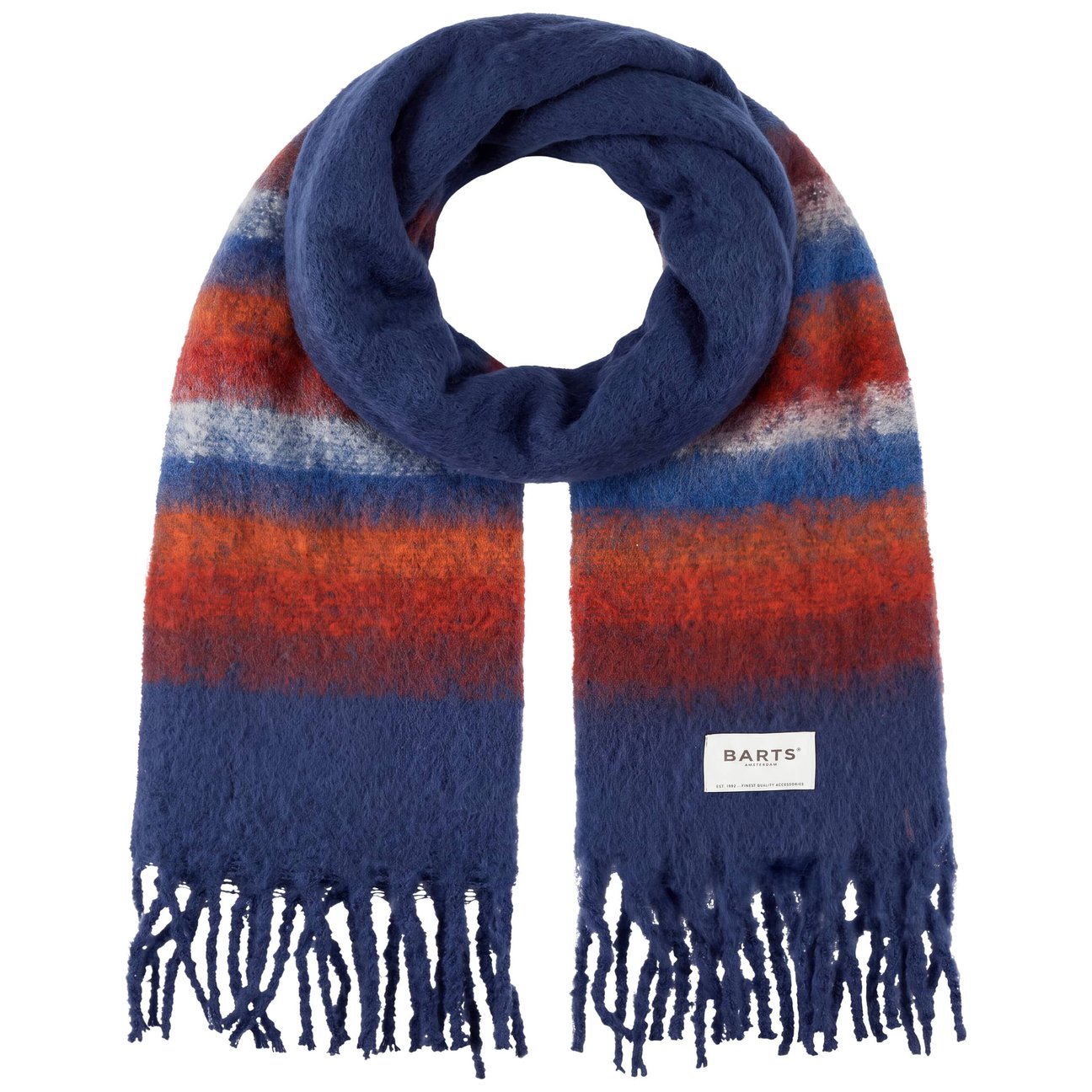 Barts Women's Navy Tylur Soft Scarf By