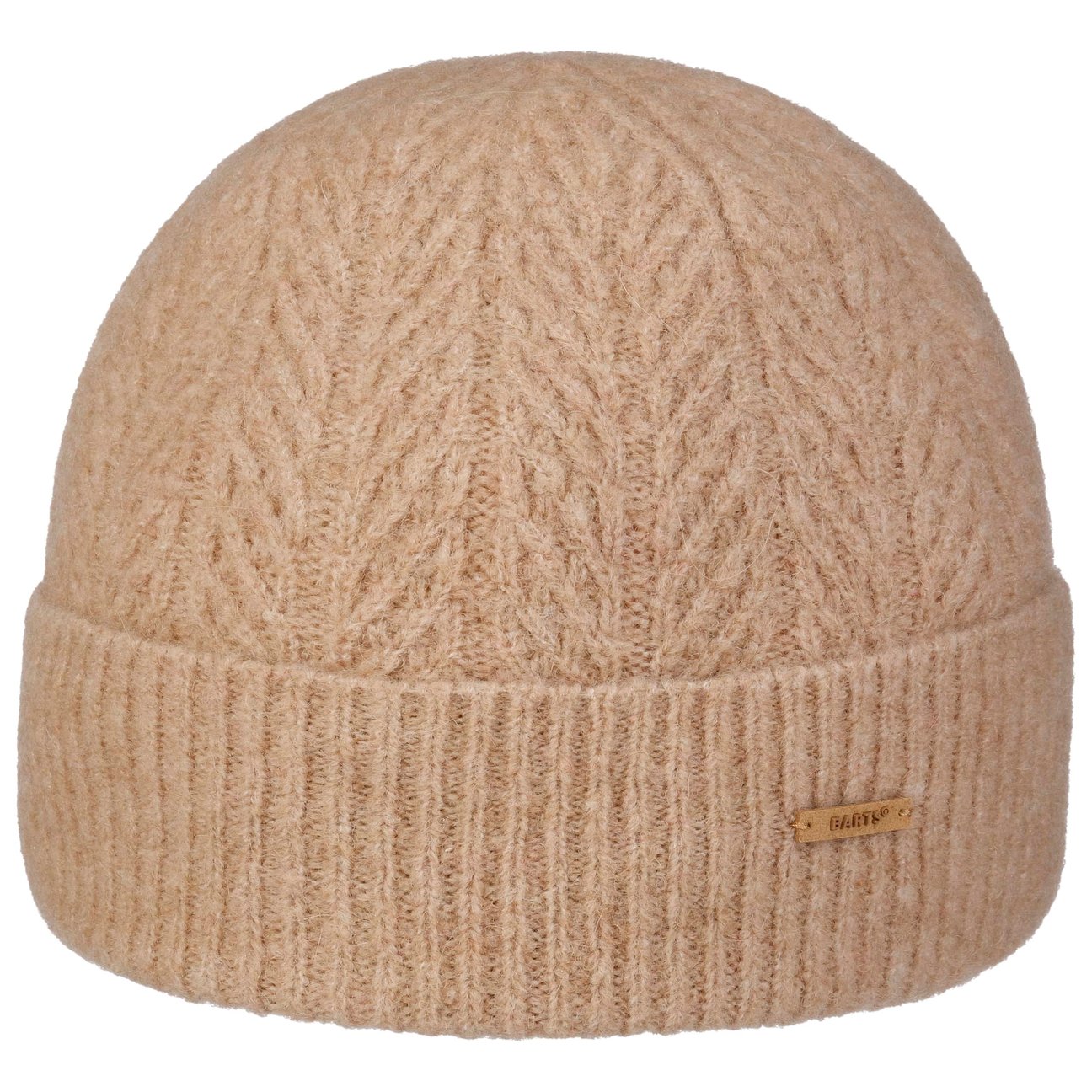 Barts Women's Beige Calmela Alpaca Beanie Hat By