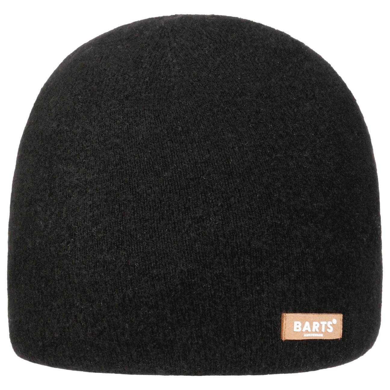 Barts Men's Black Uni Beanie Hat With Cashmere By
