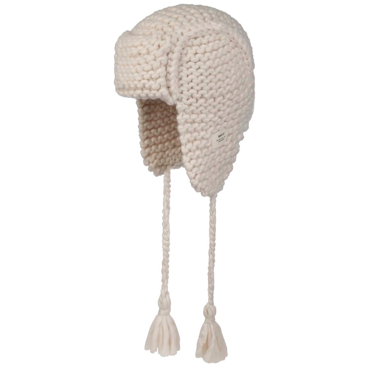 Barts Men's Cream White Brubru Bomber Peruvian Hat By