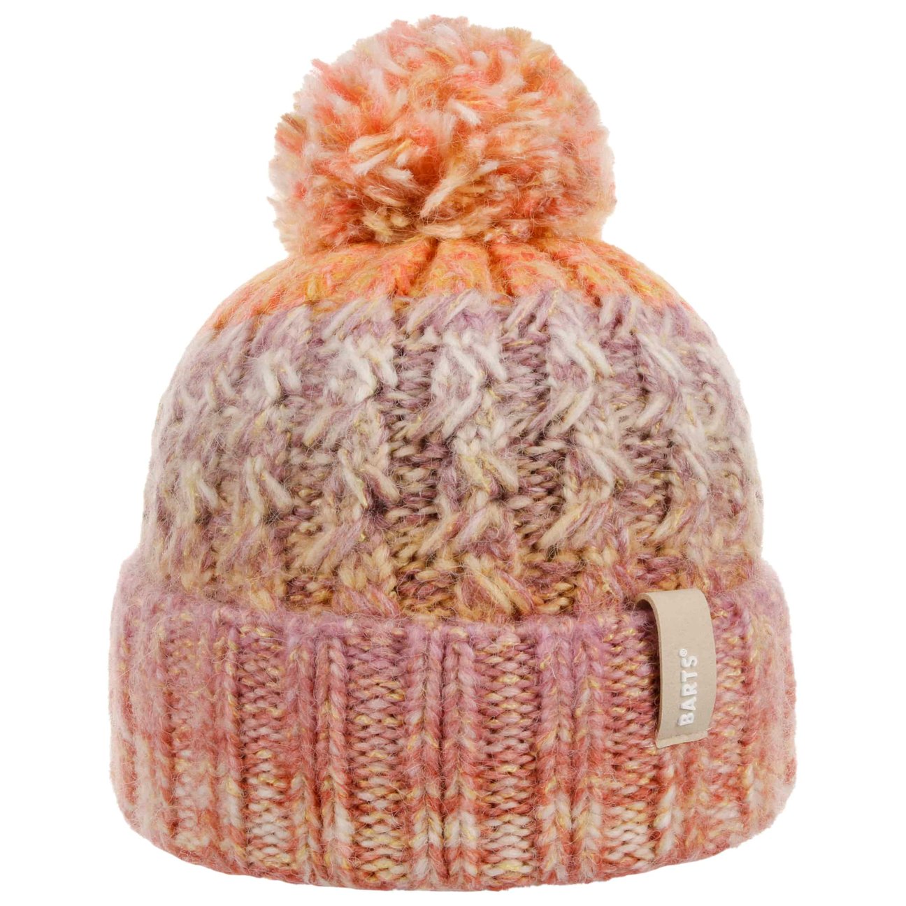 Barts Women's Orange Catbird Pompom Hat By