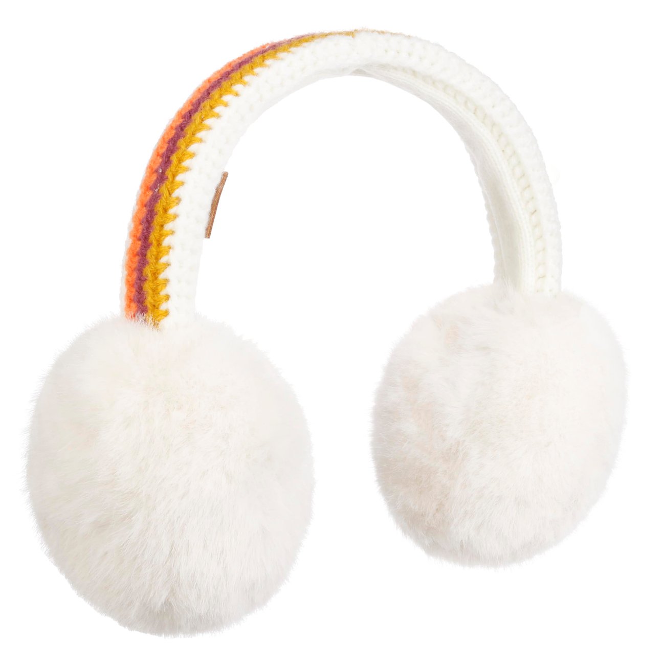 Barts Women's Cream White Crochet Band Ear Warmers By