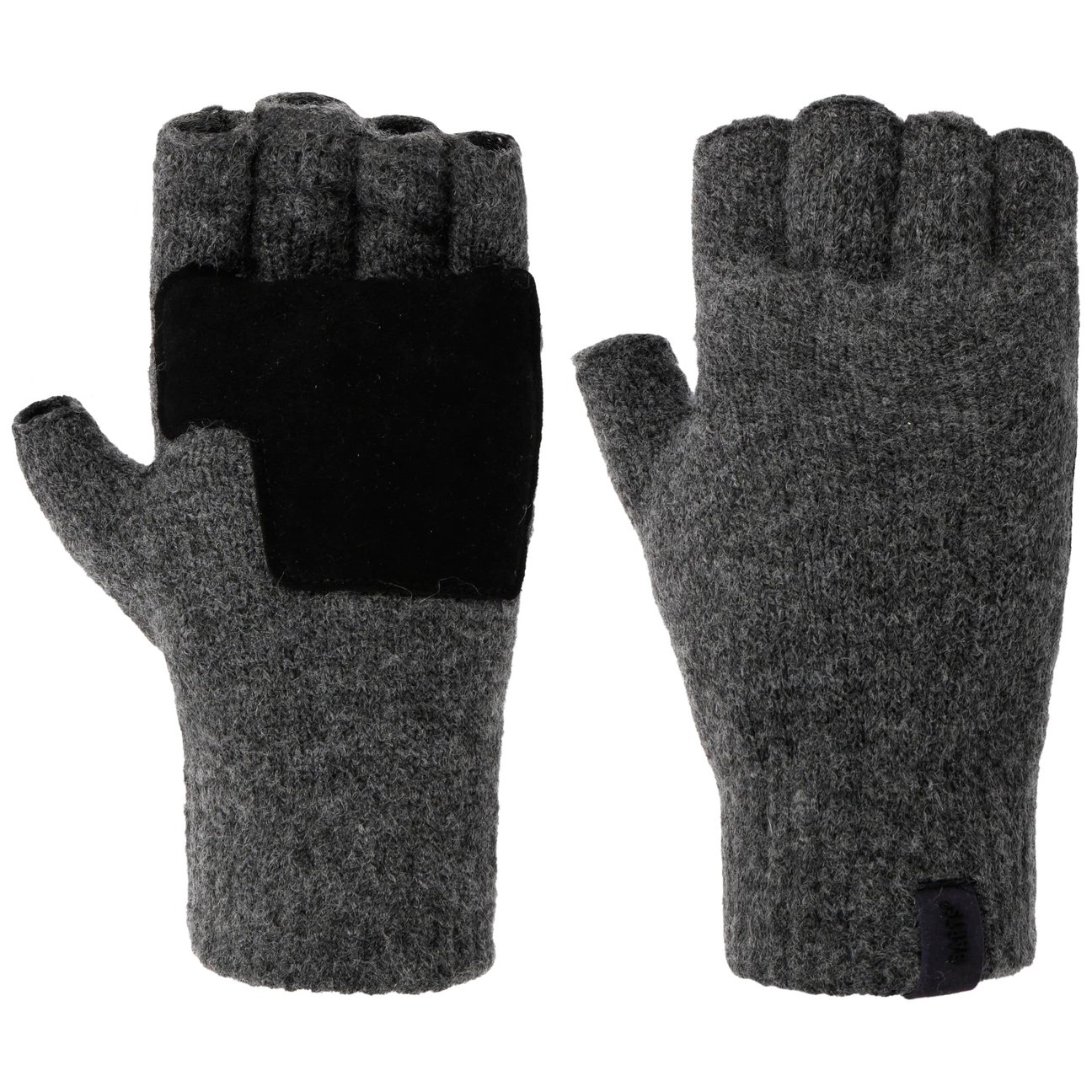 Barts Men's Anthracite Banxs Fingerless Gloves By